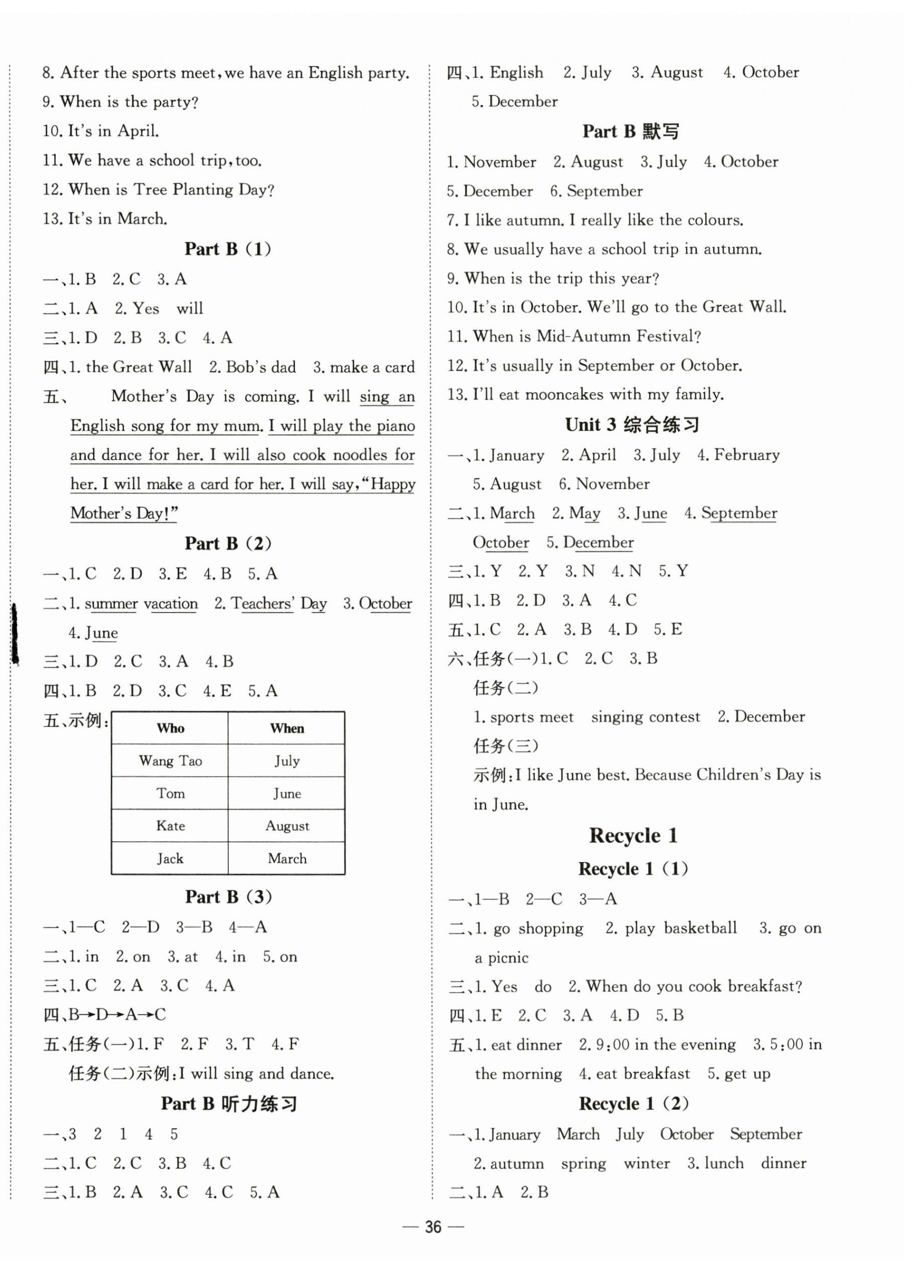 2025年新課標同步學練測五年級英語下冊人教版 第4頁