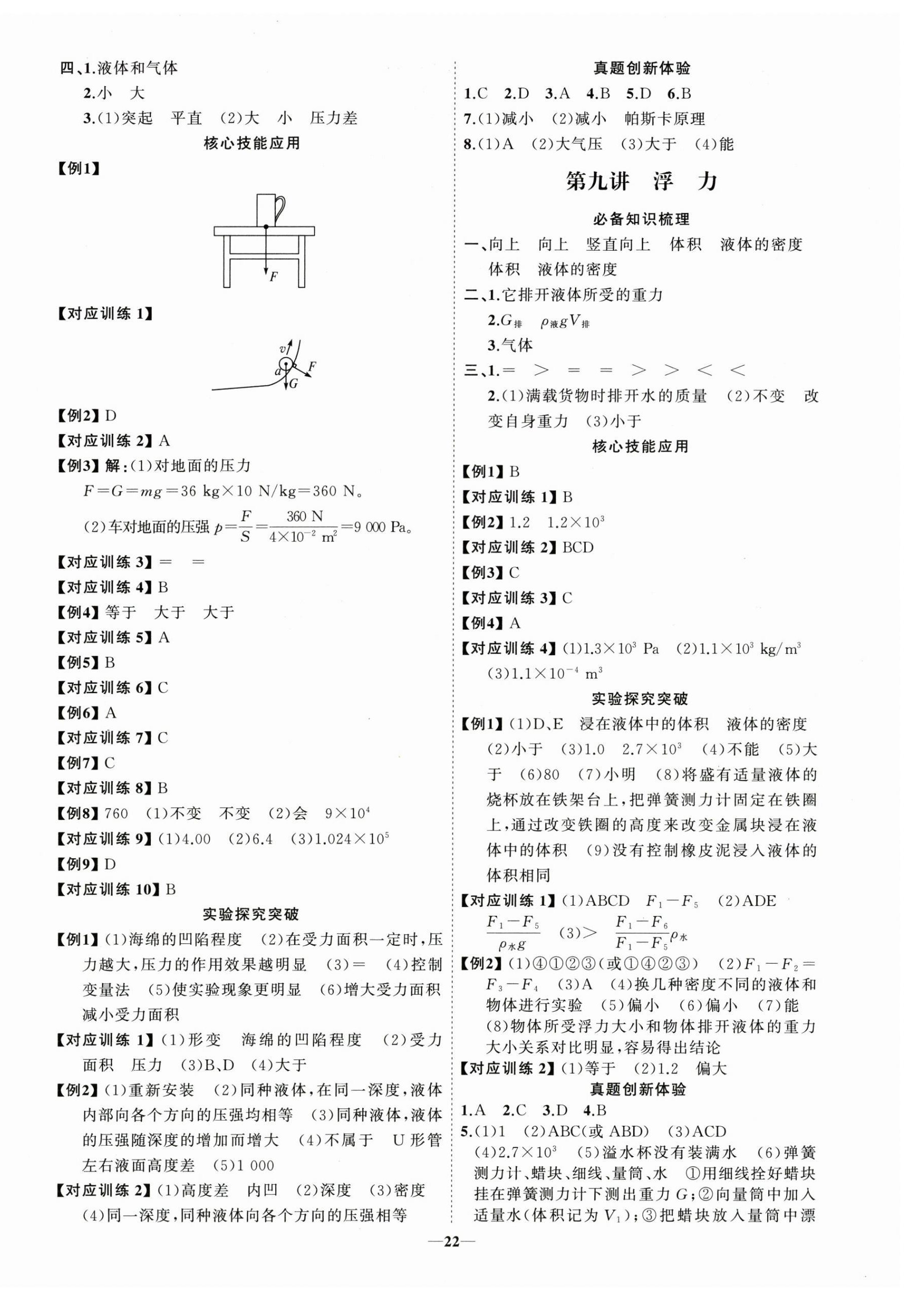 2024年初中總復習手冊山東人民出版社物理滬科版 第6頁