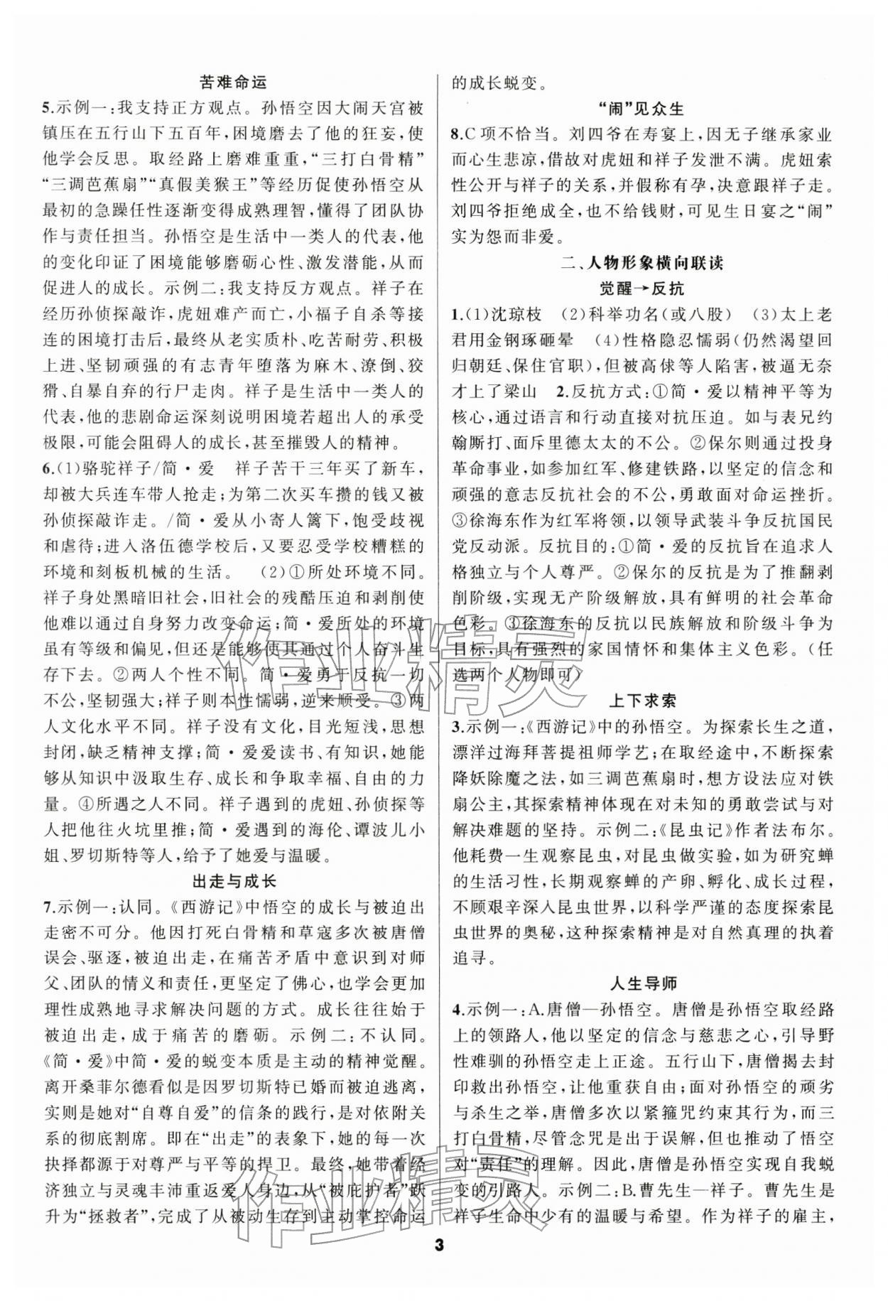 2026年中考高高手語文&nbsp;第3頁