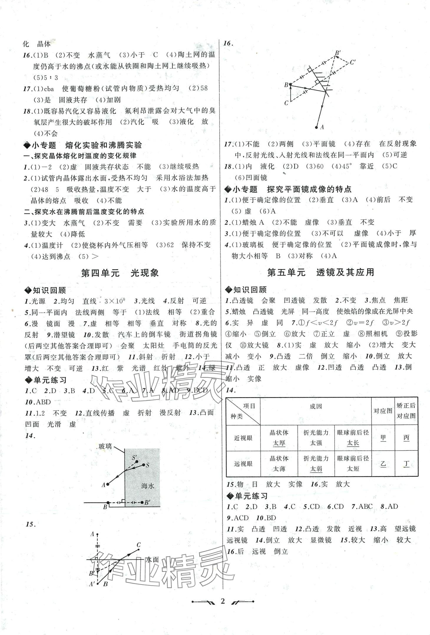 2024年中考全程复习训练物理 第2页