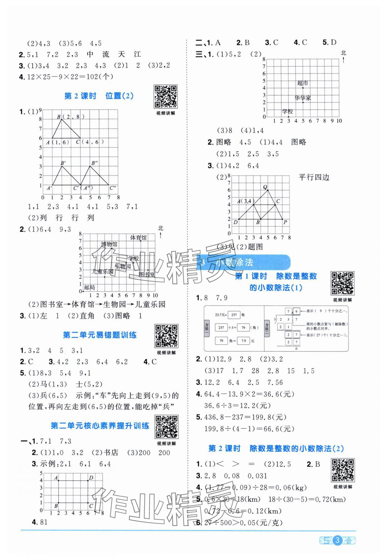 2024年陽(yáng)光同學(xué)課時(shí)達(dá)標(biāo)訓(xùn)練五年級(jí)數(shù)學(xué)上冊(cè)人教版浙江專版 第3頁(yè)