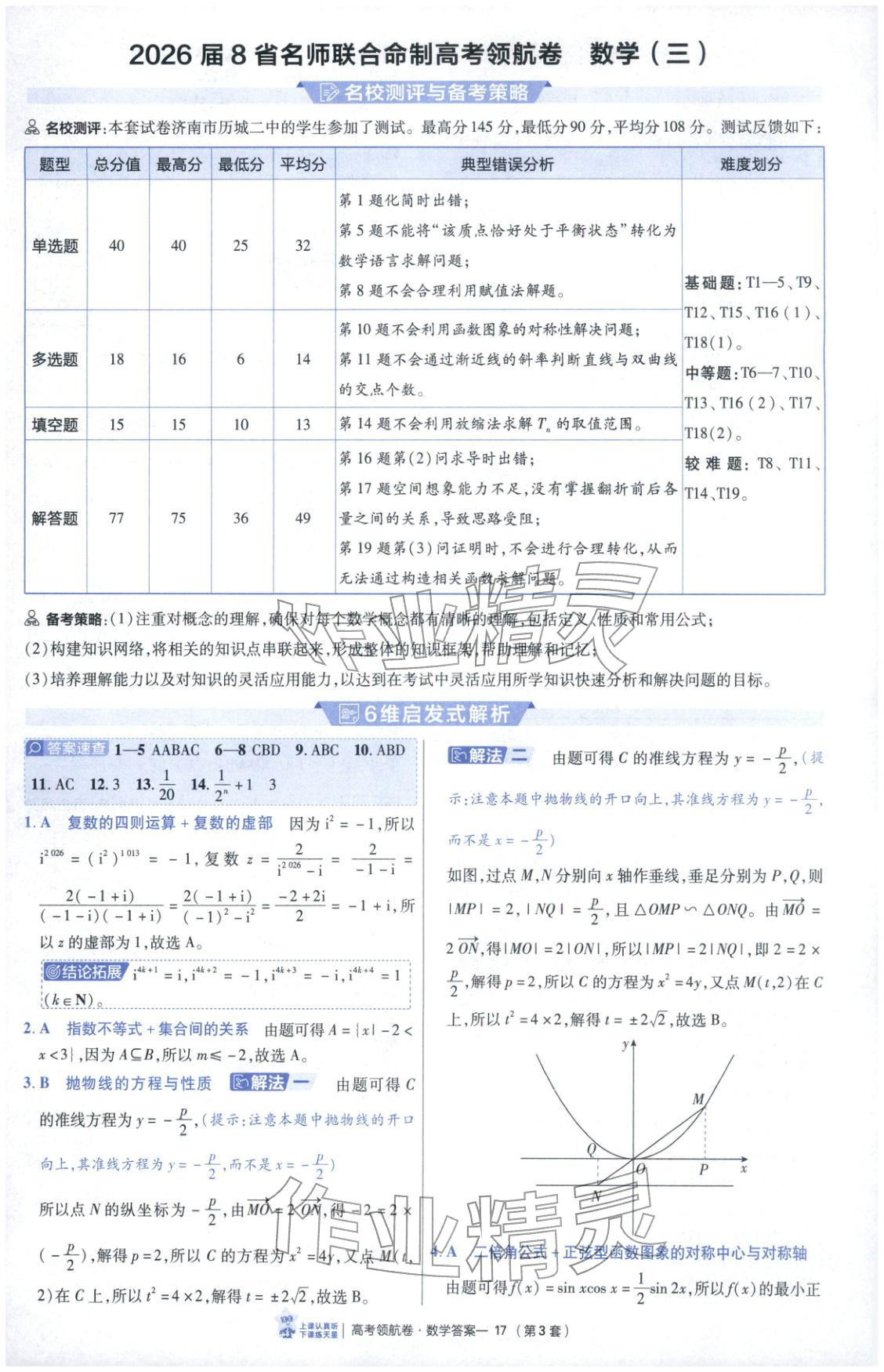 2026年高考领航卷数学 第17页