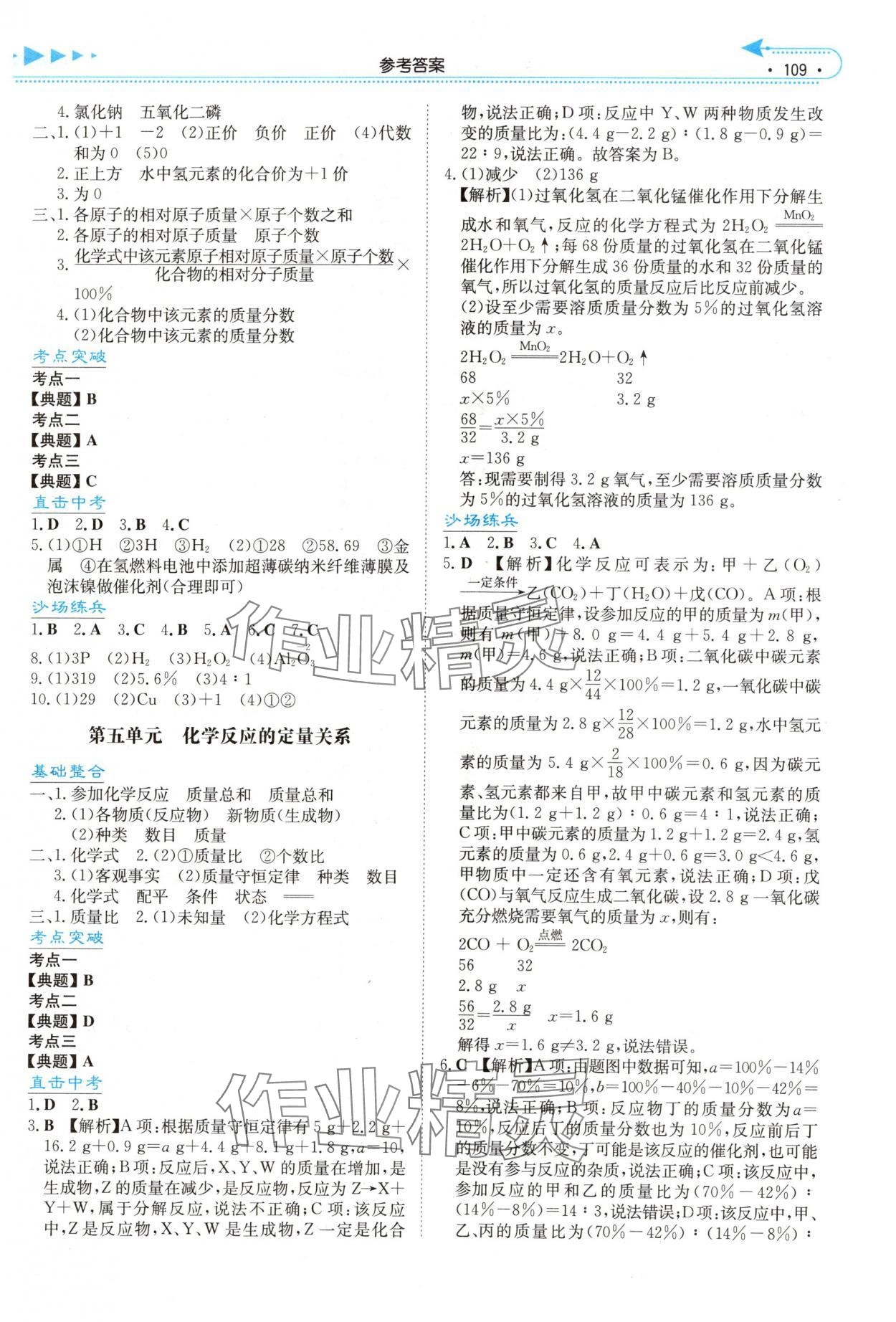 2025年湘教考苑中考總復(fù)習(xí)化學(xué)婁底專版 第3頁