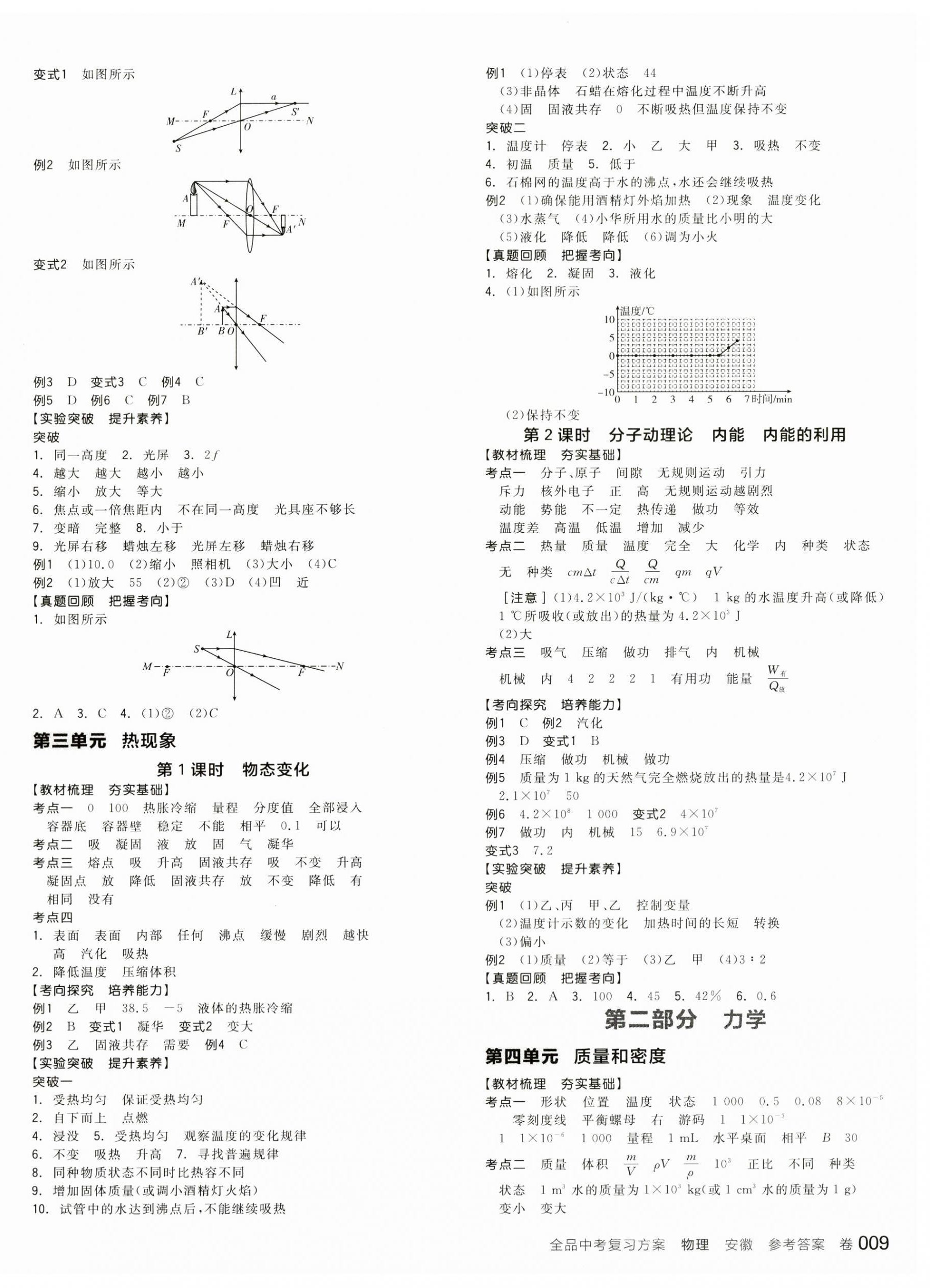 2024年全品中考復(fù)習(xí)方案物理聽(tīng)課手冊(cè)安徽專版 第2頁(yè)