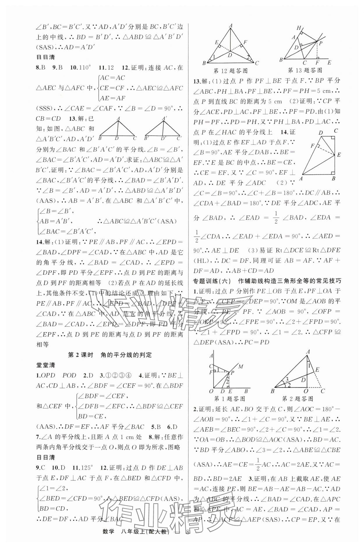 2024年四清導(dǎo)航八年級(jí)數(shù)學(xué)上冊(cè)人教版 第8頁