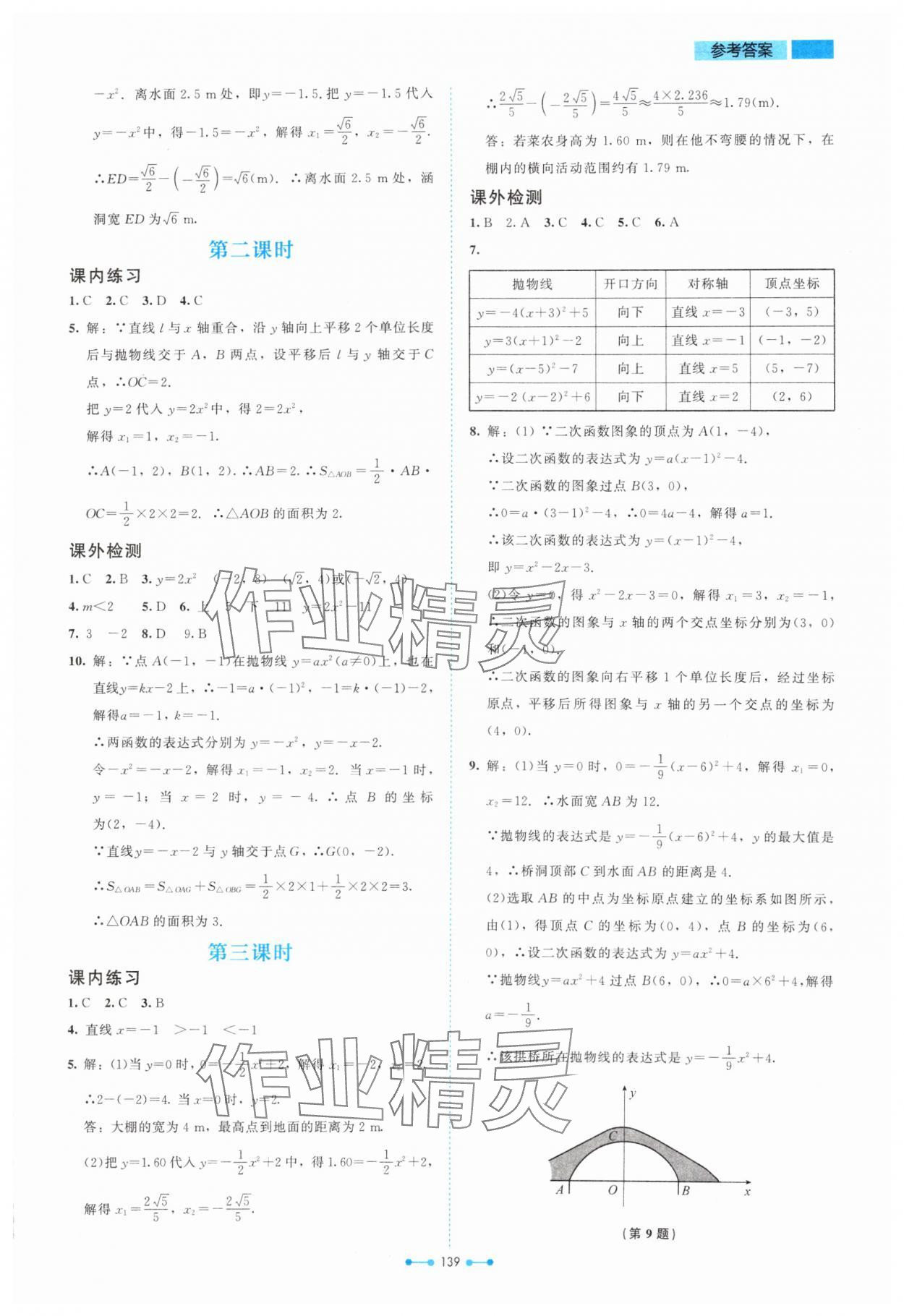 2025年伴你學(xué)北京師范大學(xué)出版社九年級數(shù)學(xué)下冊北師大版 第7頁