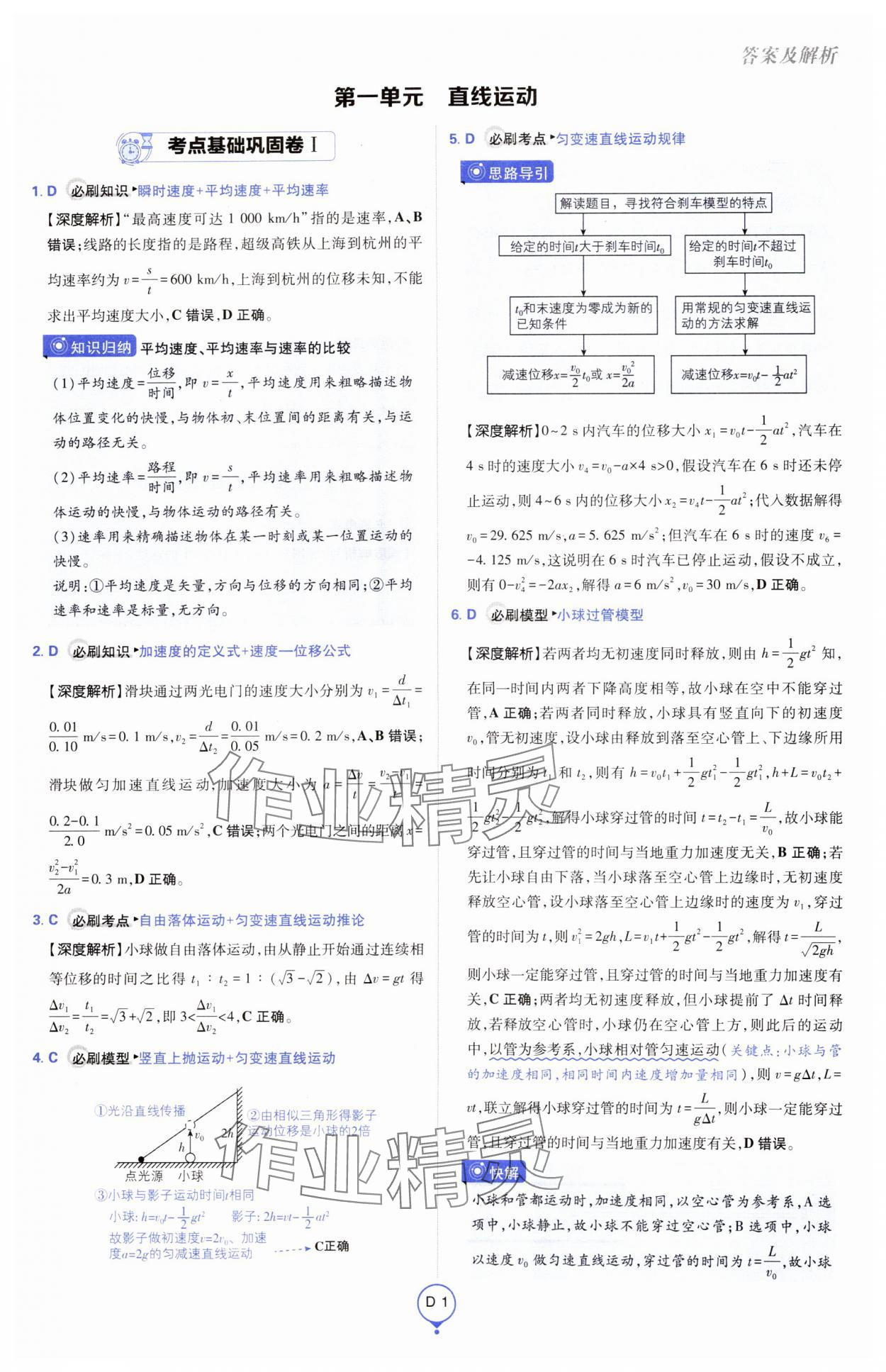 2025年高考必刷卷單元提升卷高中物理人教版 第1頁