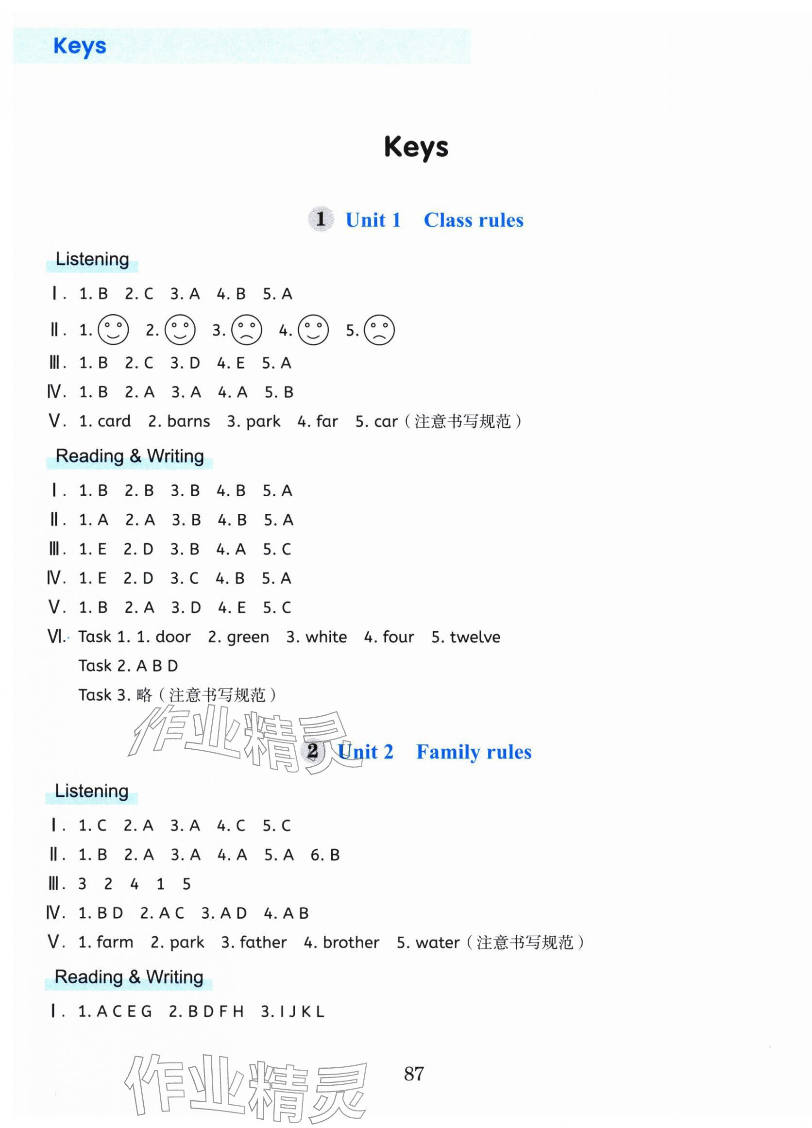 2026年单元加期末特训四年级英语下册人教版&nbsp;第15页