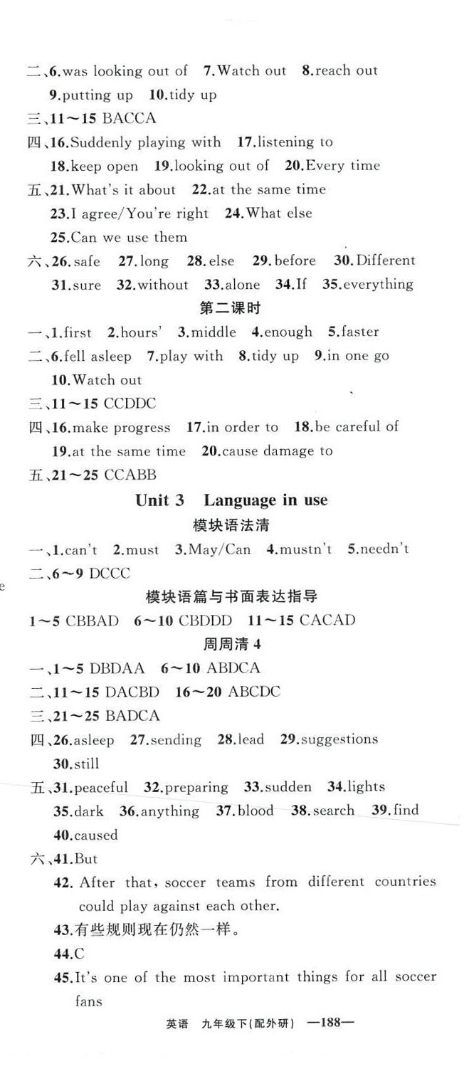 2024年四清導(dǎo)航九年級(jí)英語(yǔ)下冊(cè)外研版 第6頁(yè)