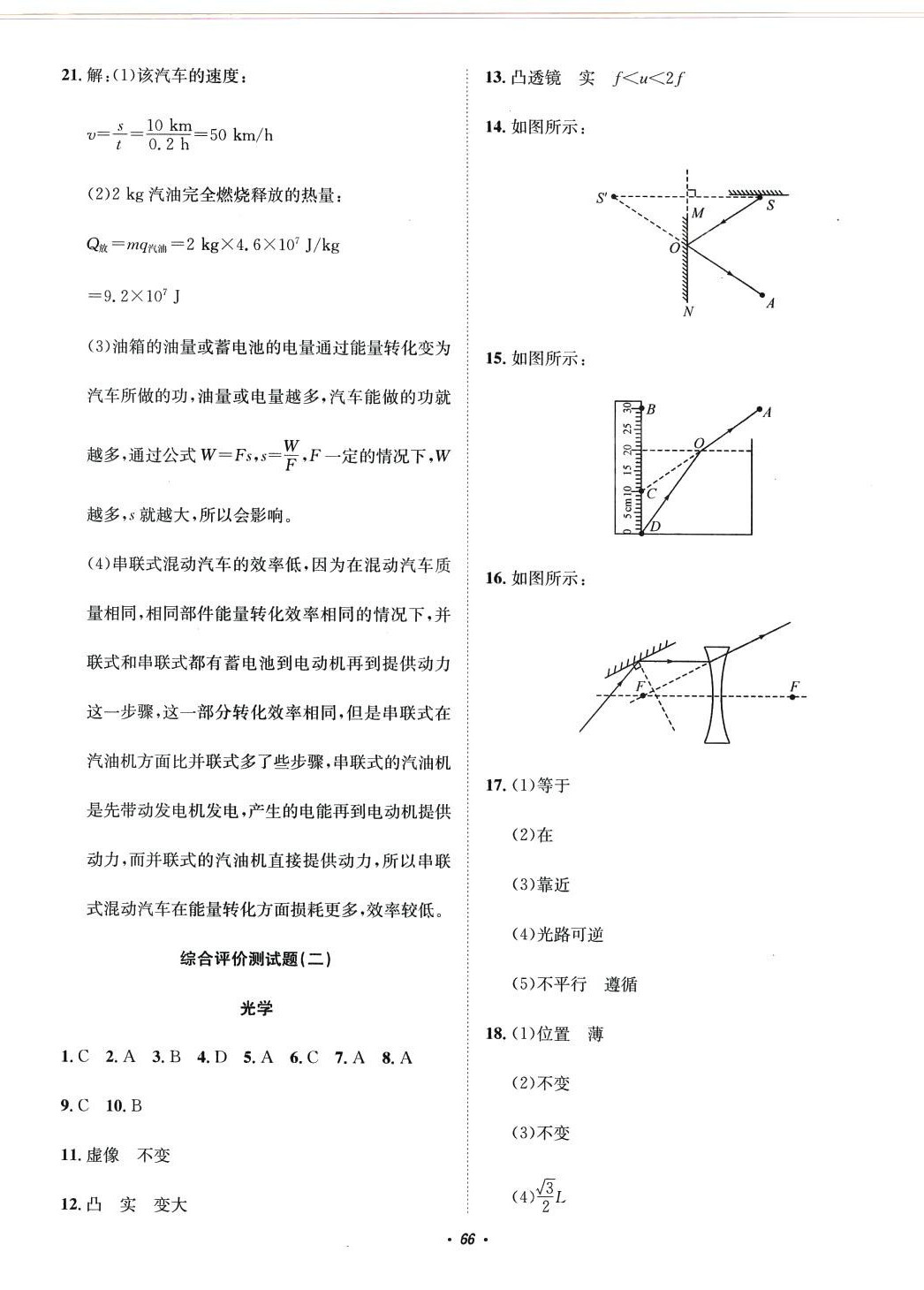 2024年初中學(xué)業(yè)水平綜合評(píng)價(jià)物理 第2頁