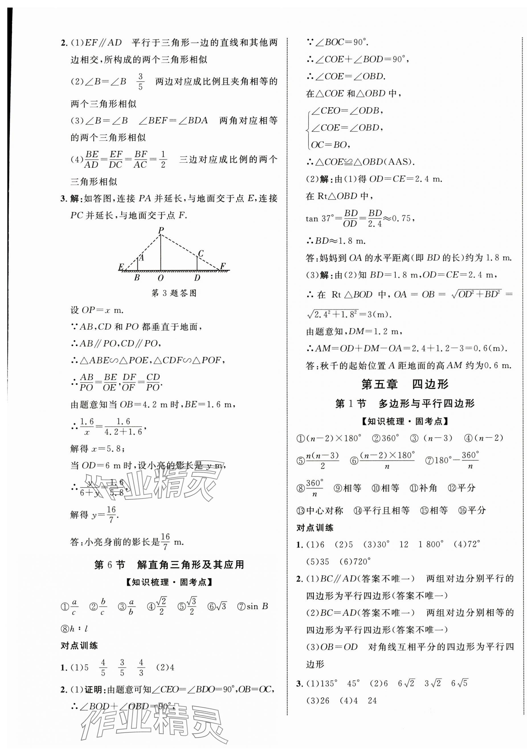 2025年優(yōu)化指導(dǎo)數(shù)學(xué)中考廣西專版 第9頁