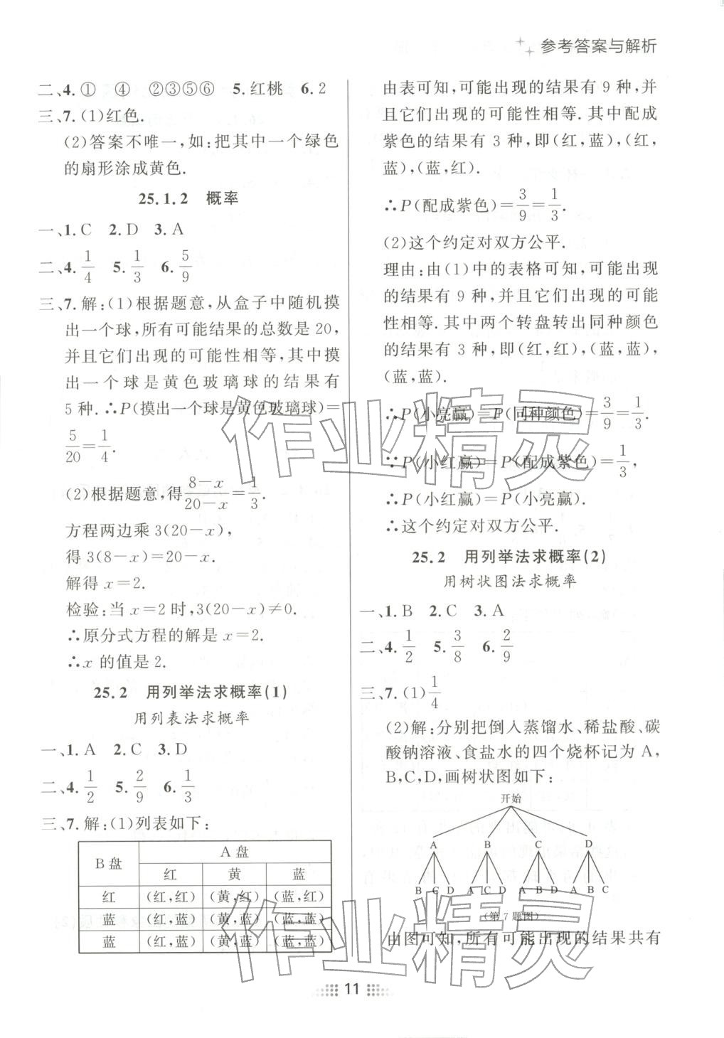 2025年点石成金金牌夺冠九年级数学全一册人教版辽宁专版&nbsp;第11页