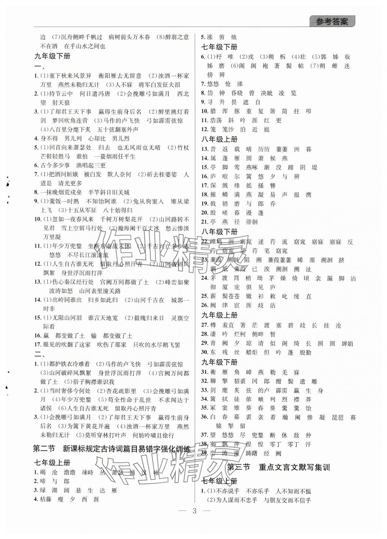 2025年廣東名師講練通中考總復習語文 第3頁