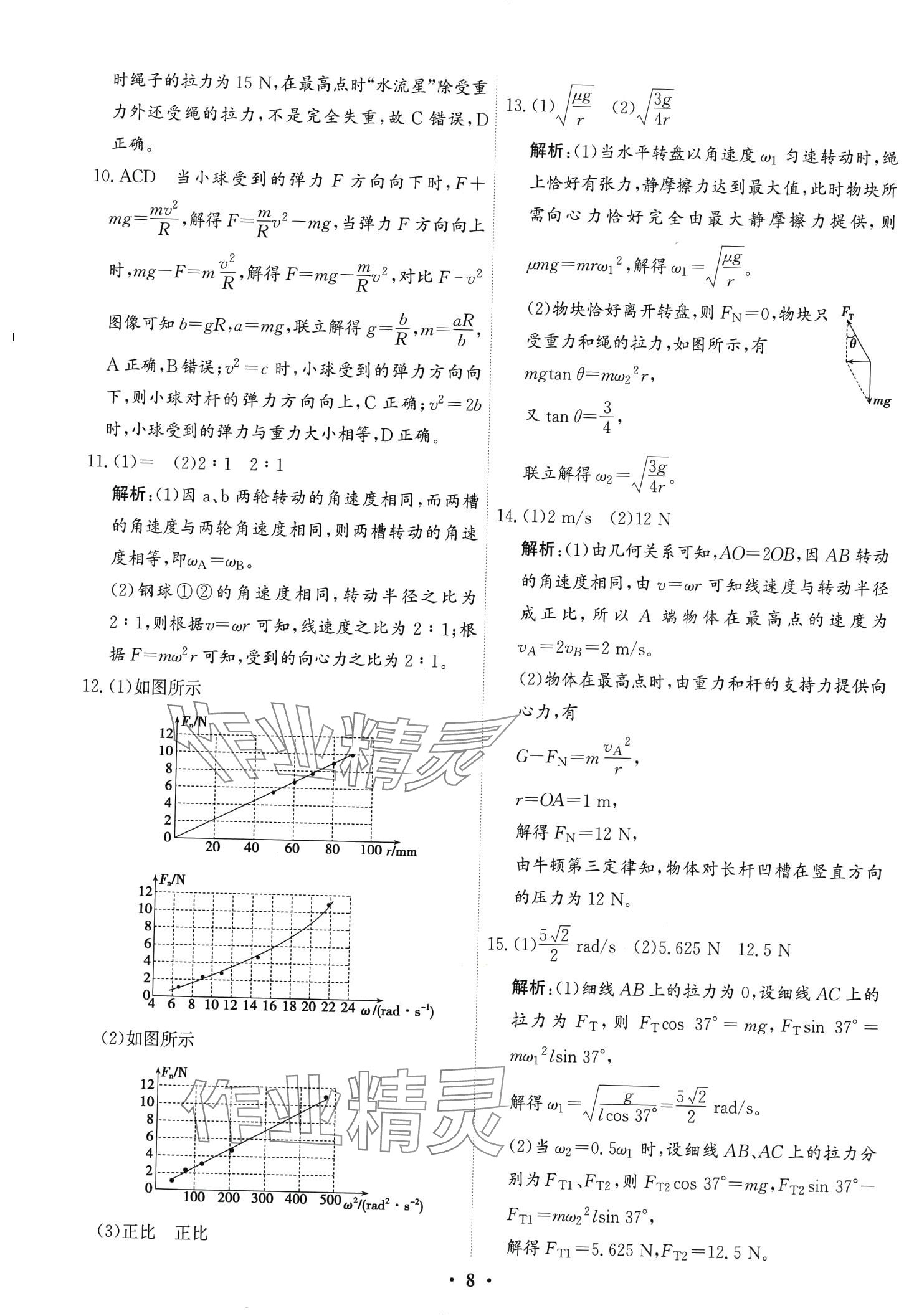 2024年優(yōu)化探究同步分層AB卷高中物理物理必修第二冊(cè) 第8頁(yè)