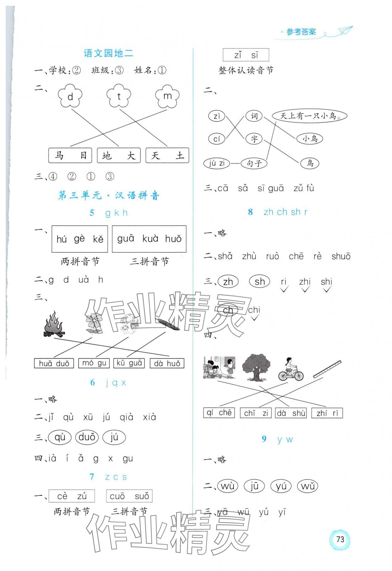 2025年同步測控優化設計一年級語文上冊人教版福建專版&nbsp;第3頁