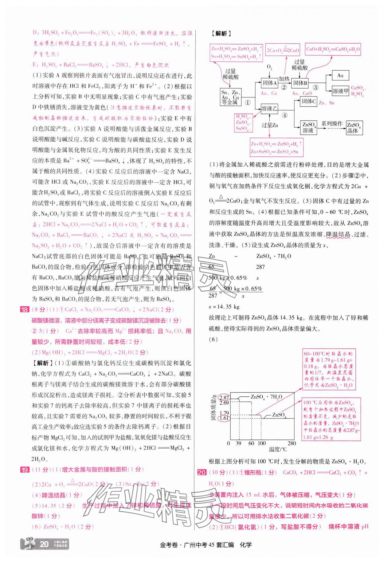 2025年金考卷中考45套匯編化學(xué)廣州專版 第20頁