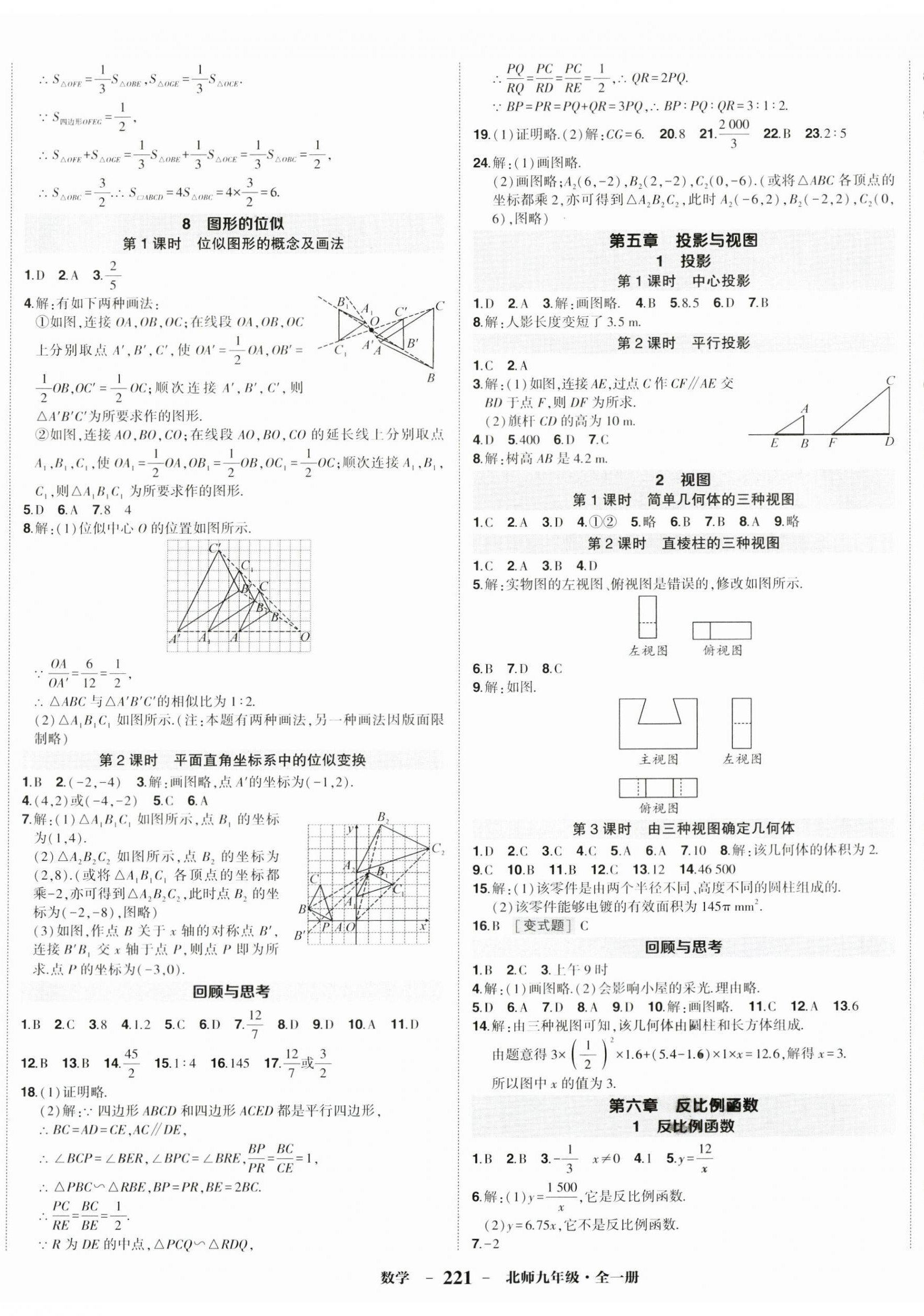 2023年狀元成才路創(chuàng)優(yōu)作業(yè)九年級數(shù)學(xué)全一冊北師大版貴州專版 第8頁