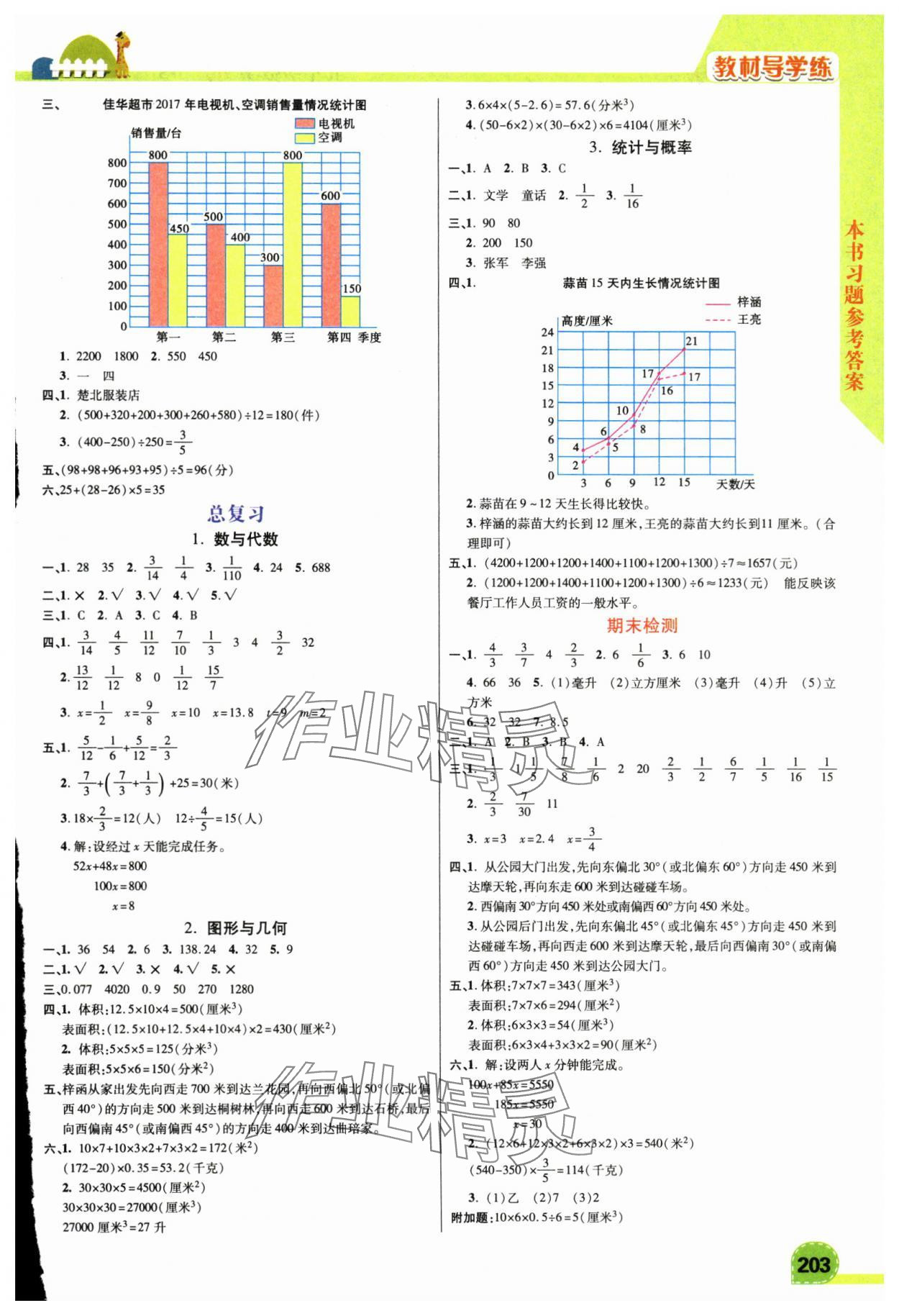 2025年倍速學習法五年級數(shù)學下冊北師大版 第5頁