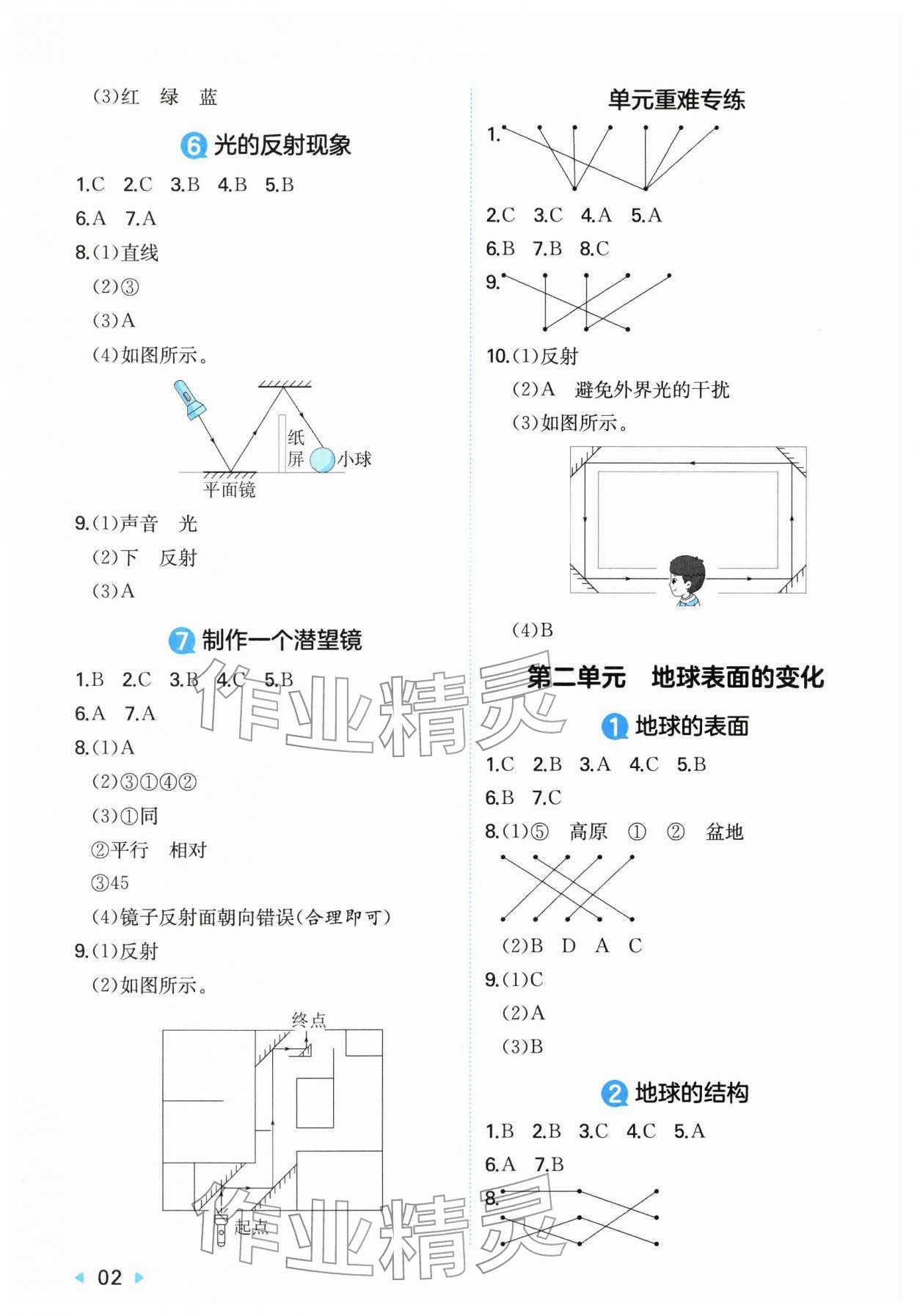 2025年一本同步训练五年级科学上册教科版 第2页