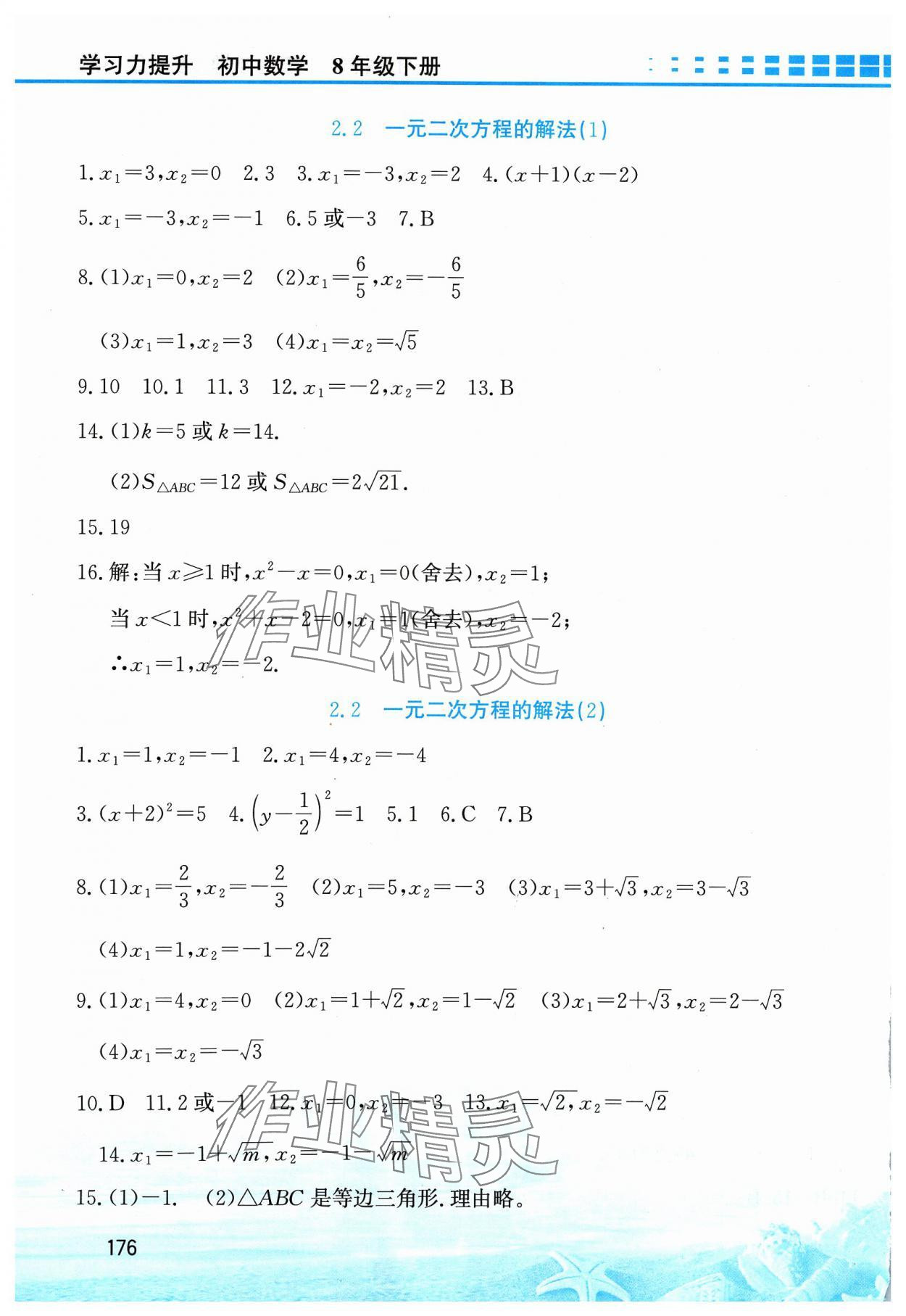 2024年學(xué)習(xí)力提升八年級數(shù)學(xué)下冊浙教版 第4頁