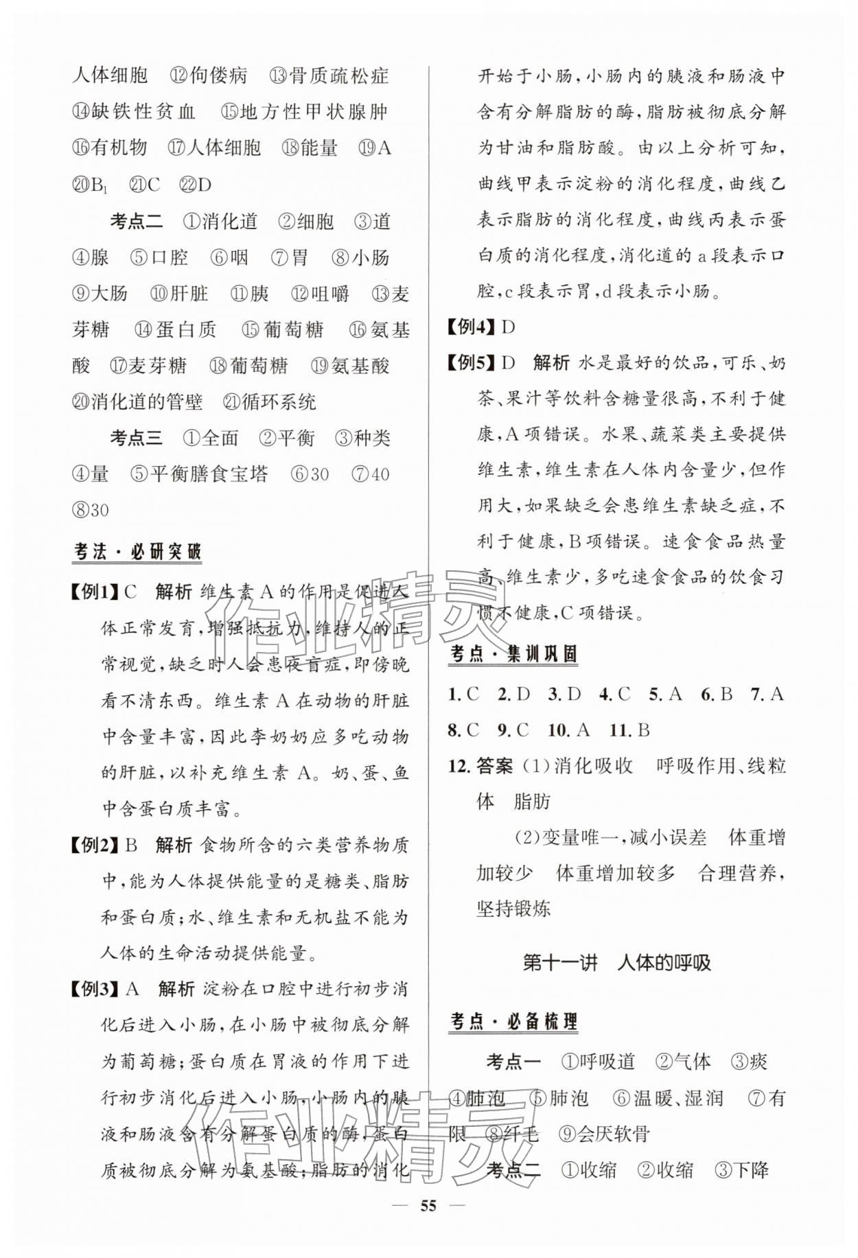 2026年初中總復(fù)習(xí)手冊(cè)知識(shí)出版社生物魯科版&nbsp;第9頁(yè)