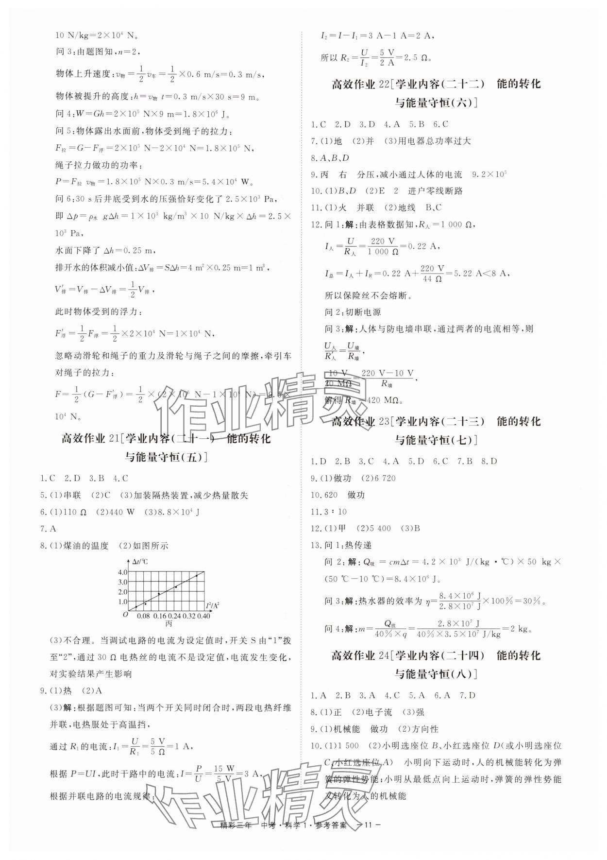 2024年精彩三年中考總復(fù)習(xí)用書科學(xué)（化學(xué).生物）浙江專版 第11頁