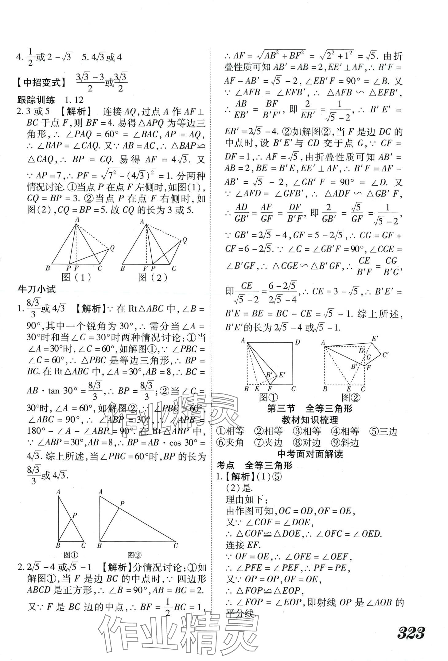 2024年蓝卡中考试题解读数学中考河南专版 第15页