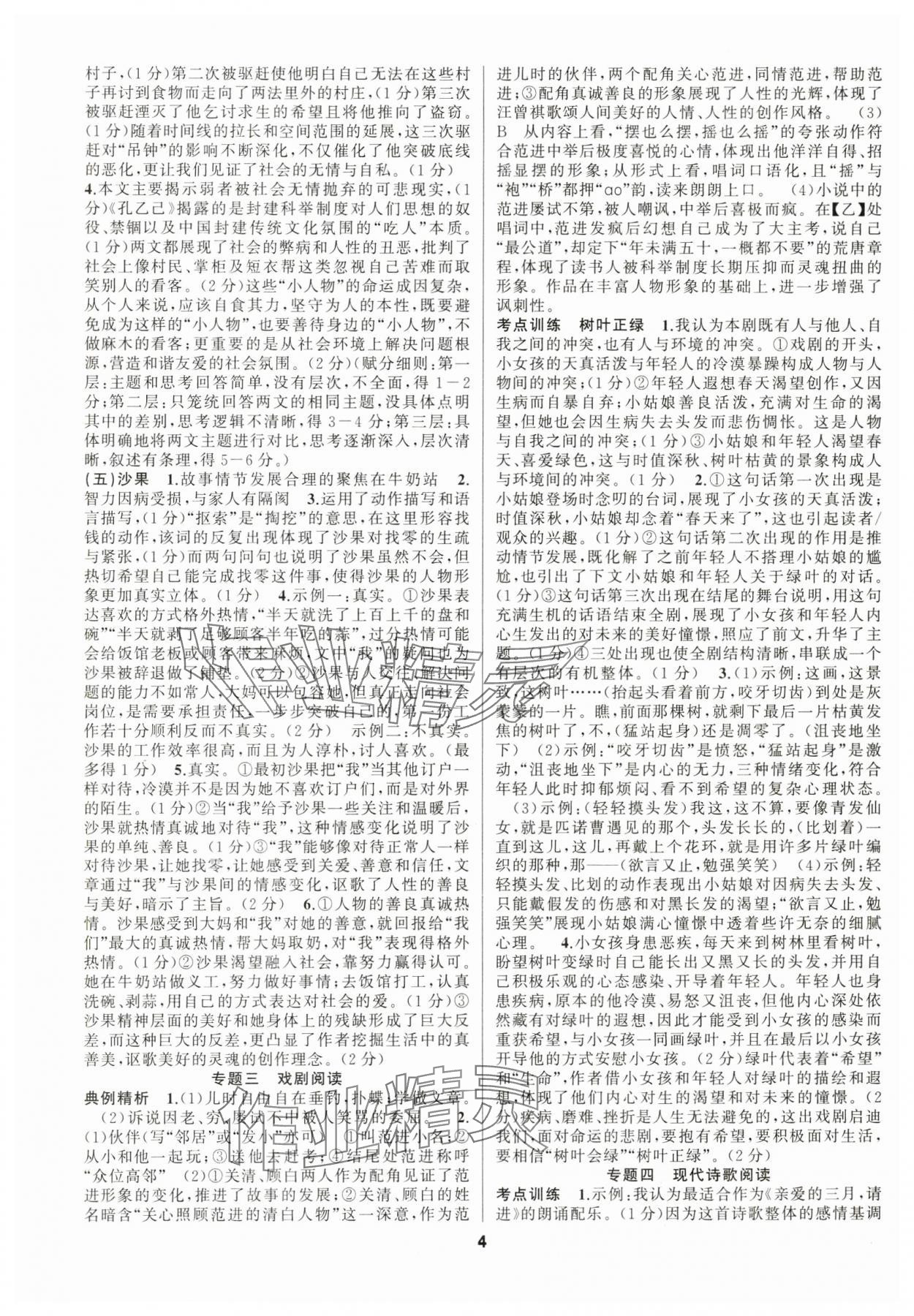 2024年中考高高手語文 第4頁
