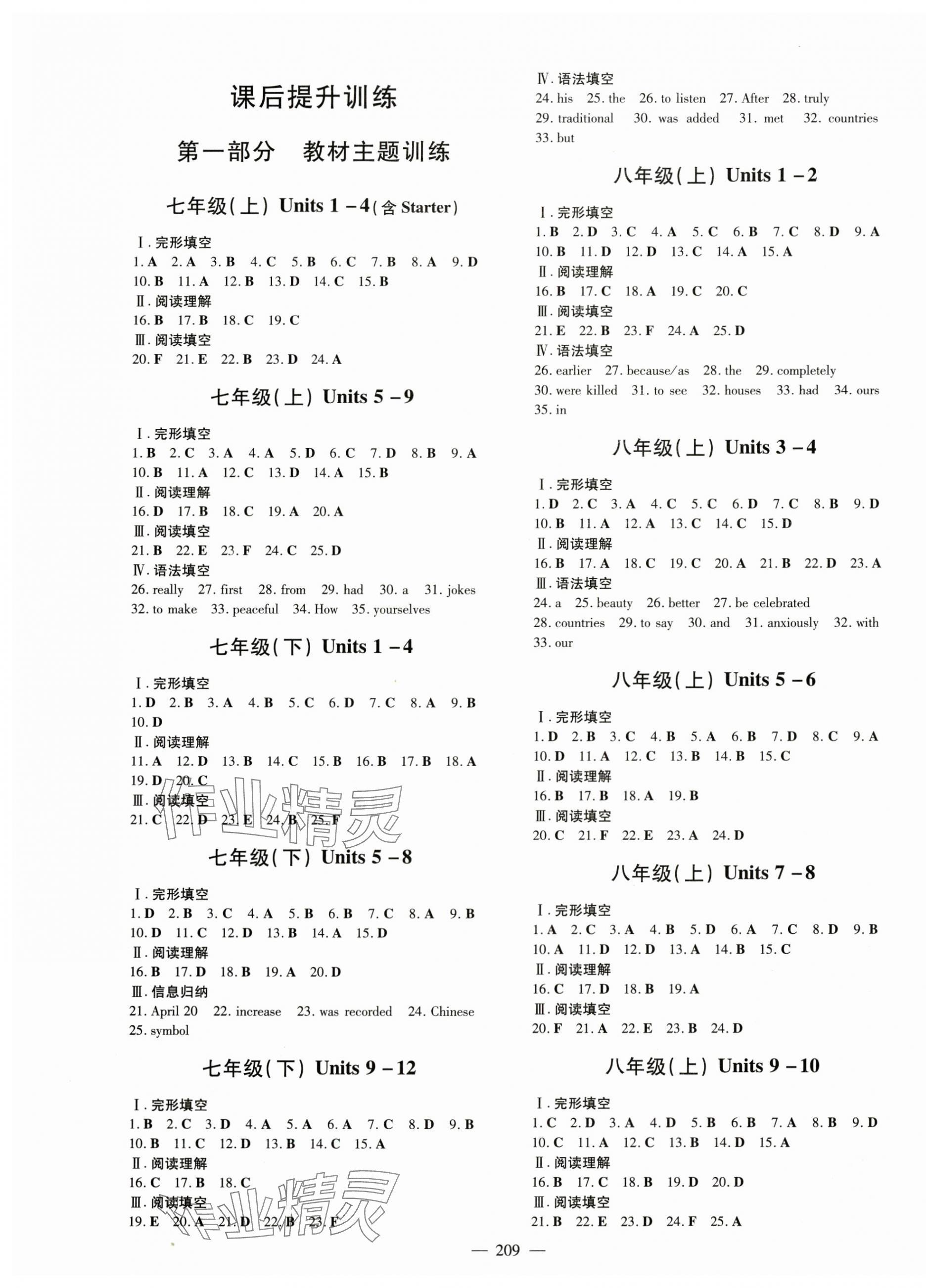 2024年中考總復習導與練英語四川專版 第9頁