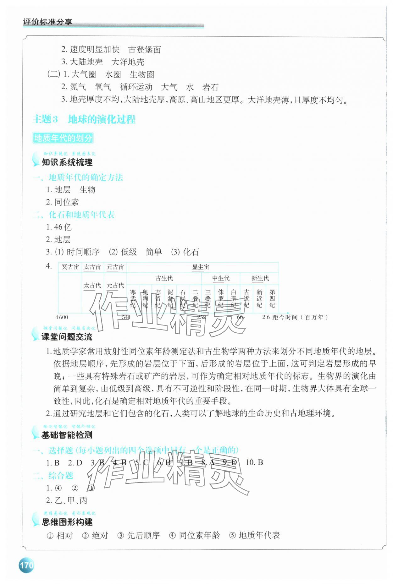 2023年高中地理學(xué)案.高中必修1人教版 第8頁(yè)