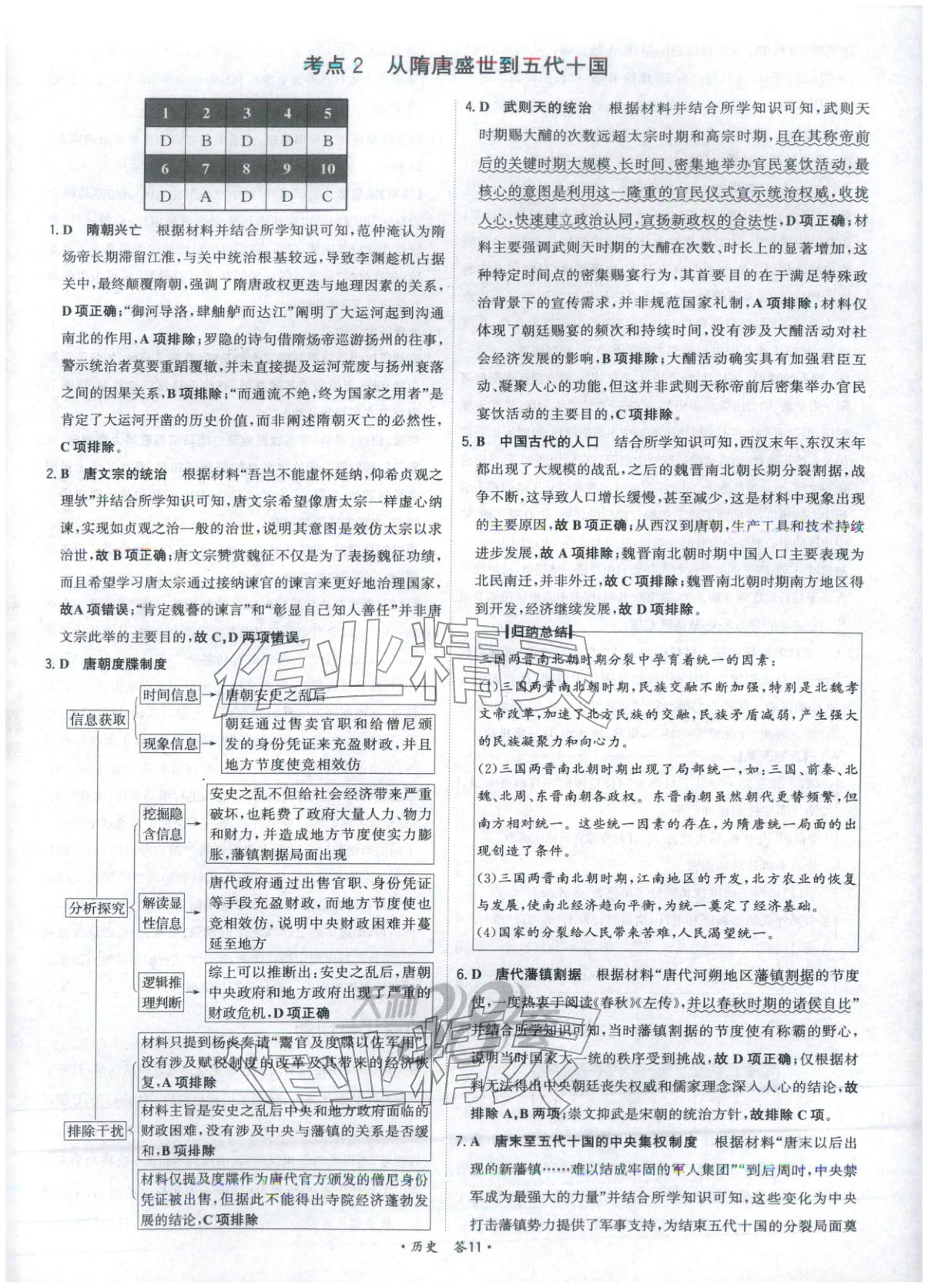 2026年天利38套五年真題高考試題分類高中歷史&nbsp;第11頁