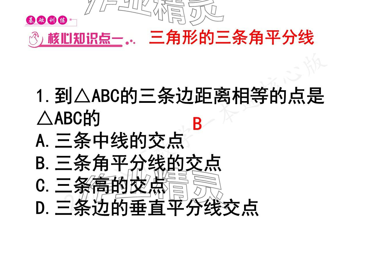 2025年一本通武漢出版社八年級(jí)數(shù)學(xué)下冊(cè)北師大版核心板 參考答案第76頁