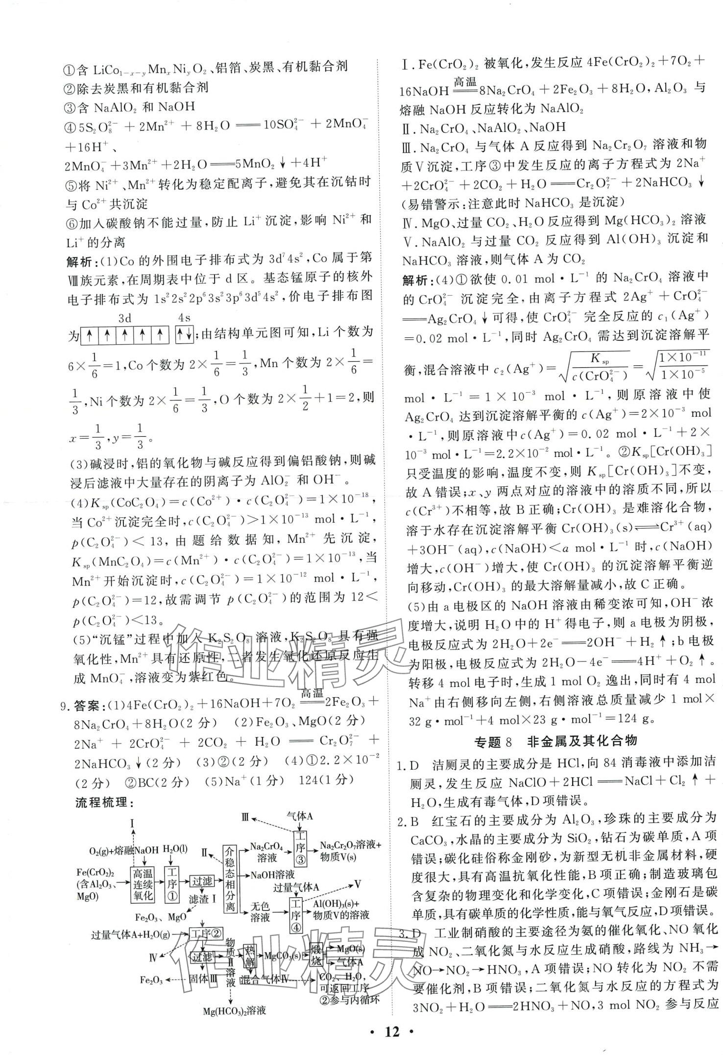 2024年衡水金卷高考總復(fù)習(xí)原創(chuàng)優(yōu)選卷高中化學(xué) 第14頁(yè)
