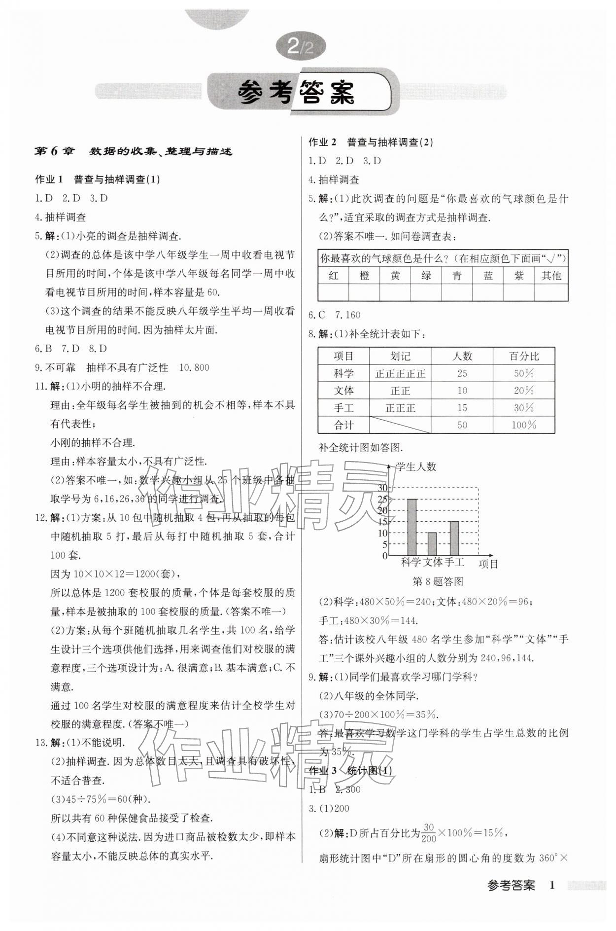 2026年啟東中學作業(yè)本八年級數學下冊蘇科版鹽城專版&nbsp;第1頁