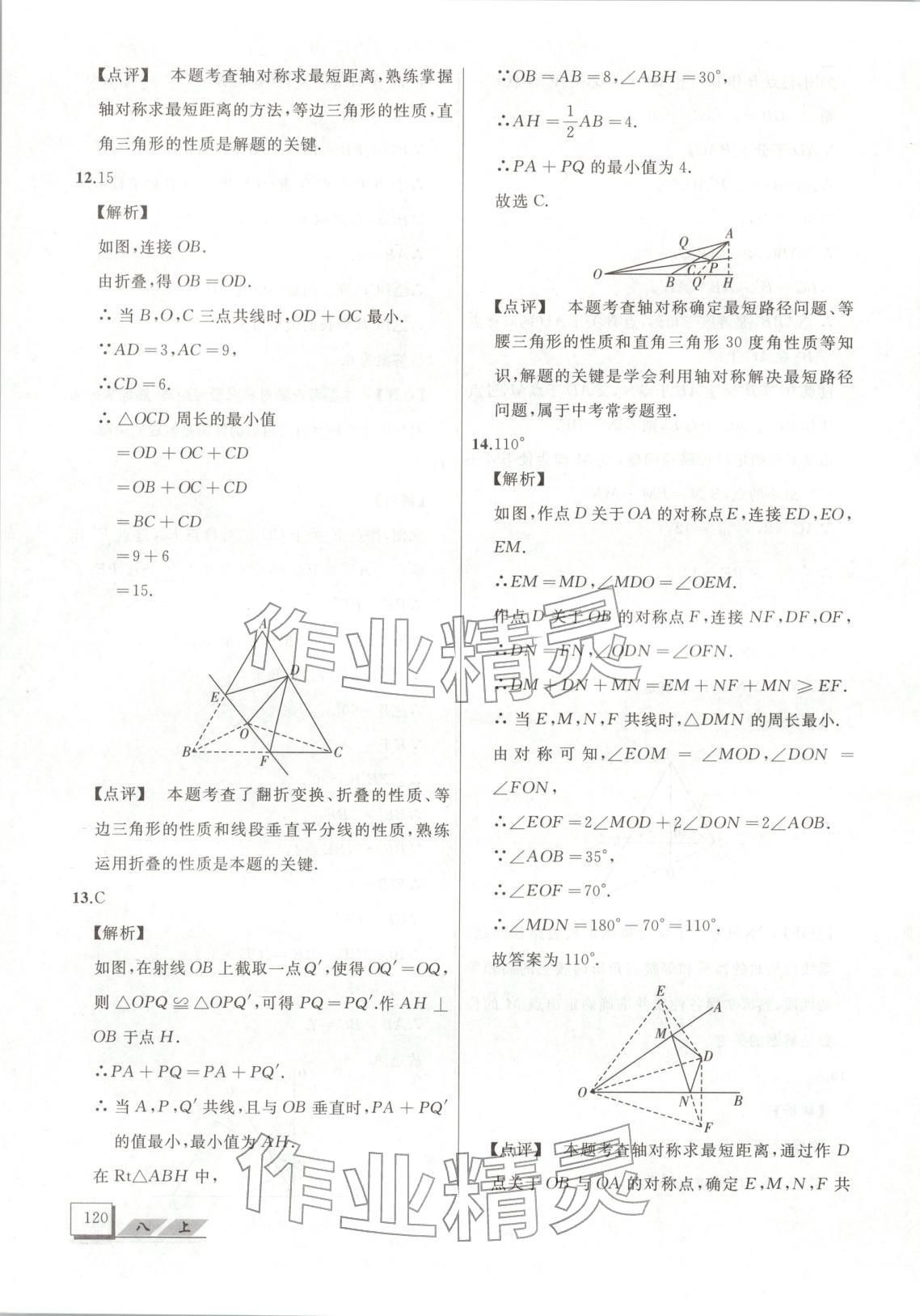 2025年压轴题八年级数学上册人教版&nbsp;第13页