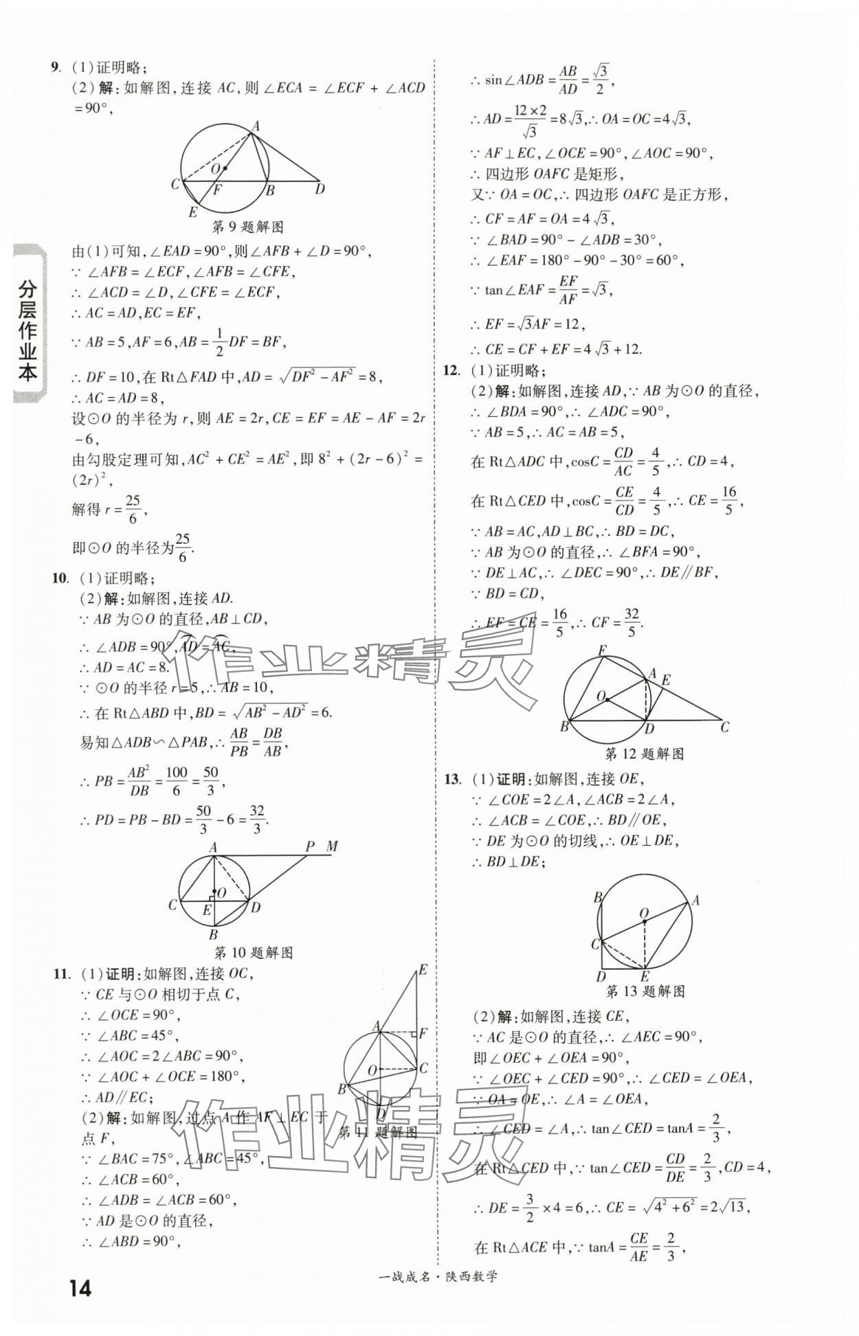 2024年一戰(zhàn)成名考前新方案數(shù)學(xué)陜西專版 第14頁