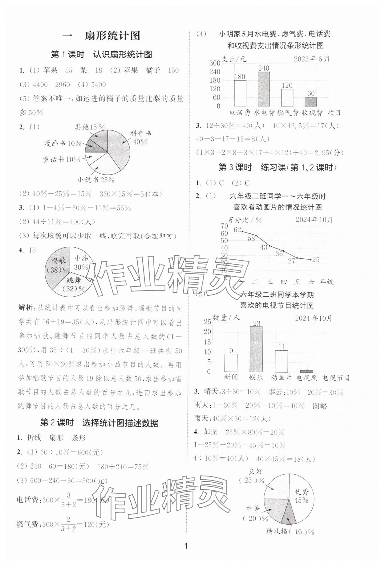 2025年通城学典课时作业本六年级数学下册苏教版江苏专版 第1页