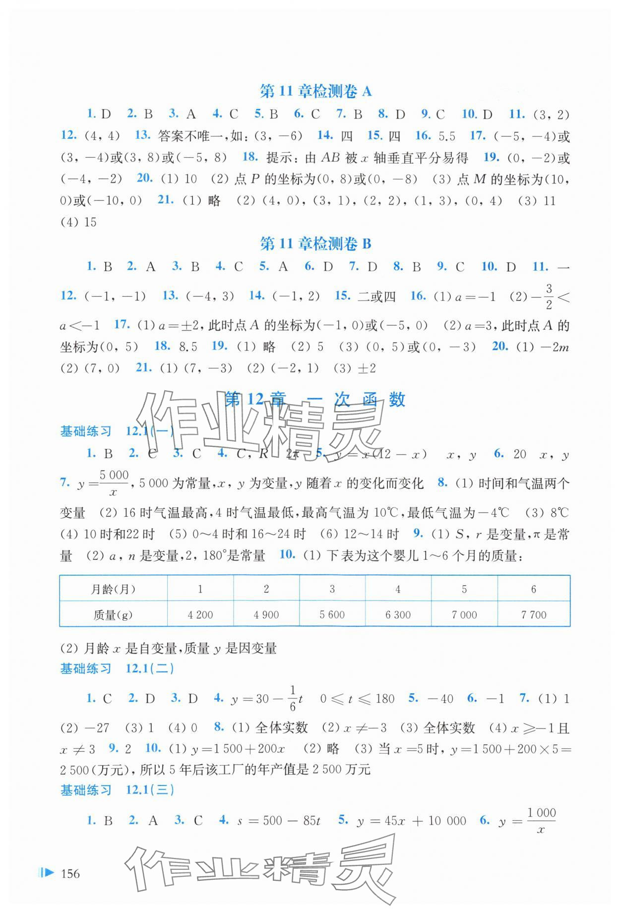 2023年同步練習(xí)上?？茖W(xué)技術(shù)出版社八年級(jí)數(shù)學(xué)上冊(cè)滬科版 參考答案第2頁(yè)