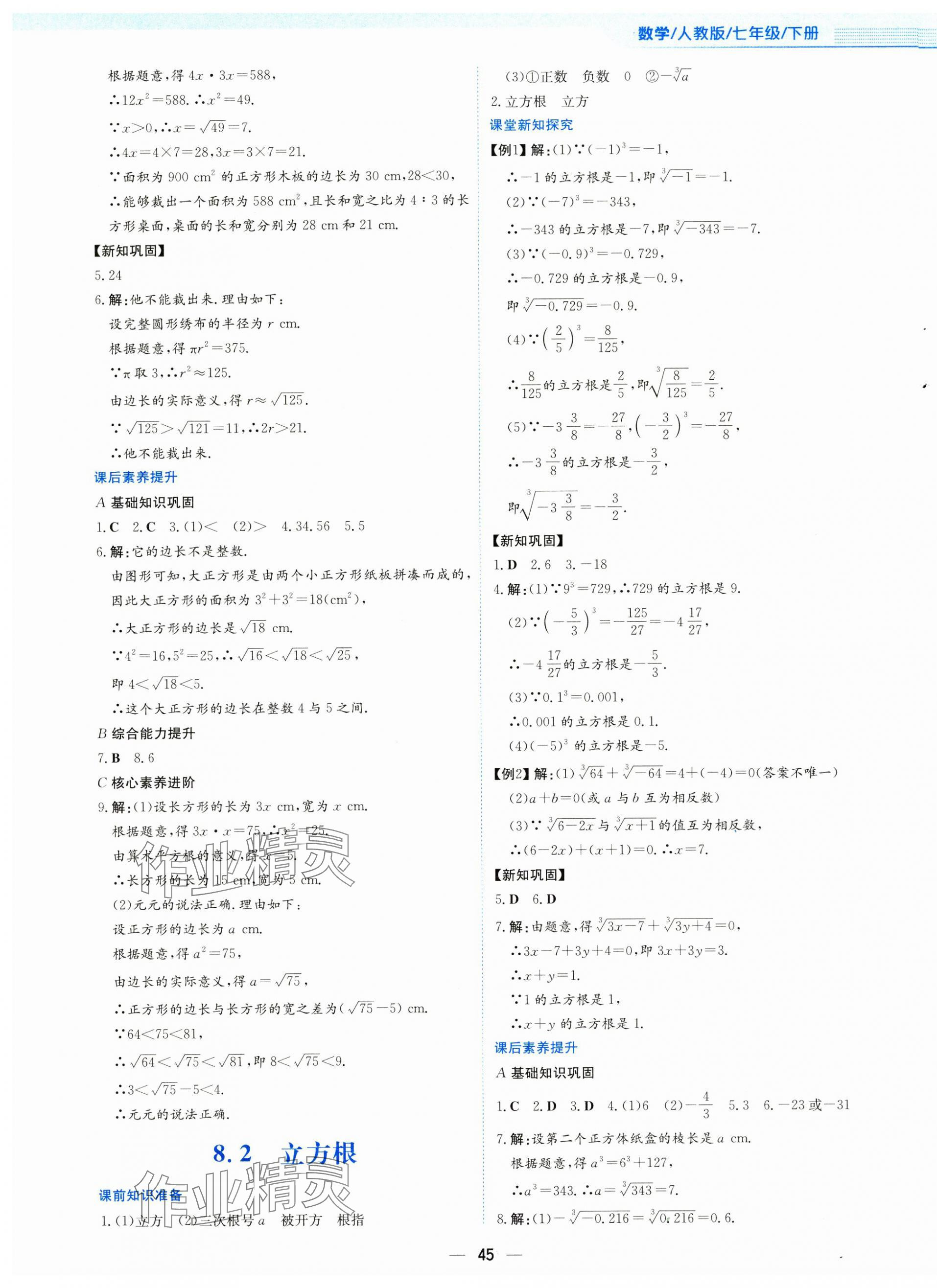 2025年新編基礎訓練七年級數學下冊人教版 第13頁