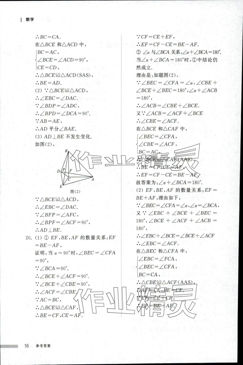 2025年导学与检测八年级数学上册人教版&nbsp;第15页