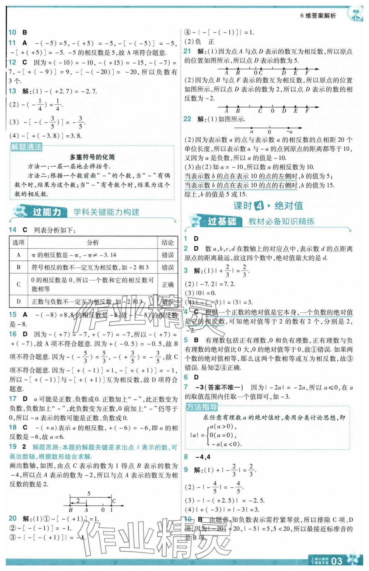 2025年一遍過(guò)七年級(jí)數(shù)學(xué)上冊(cè)人教版 第3頁(yè)