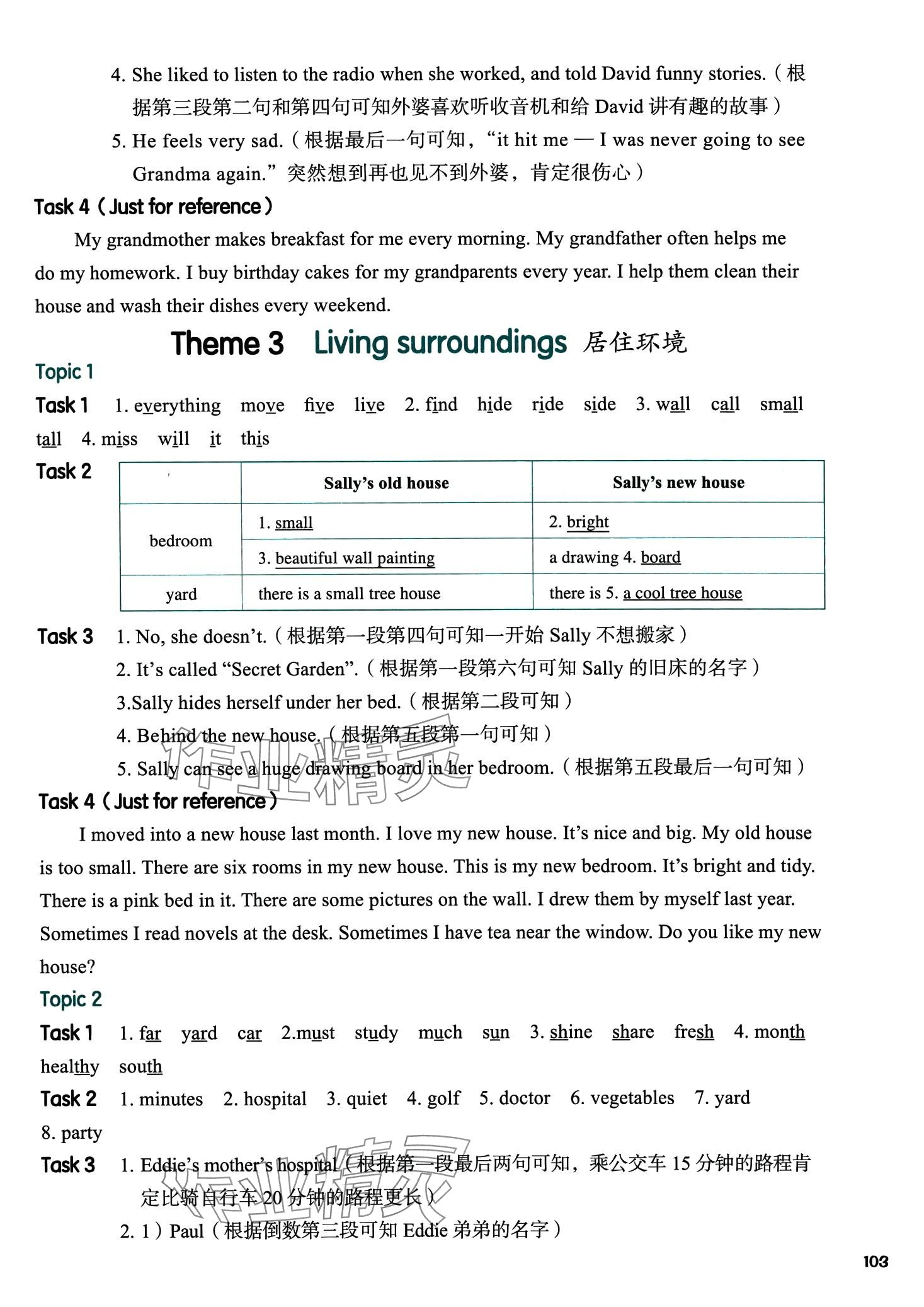 2024年全新英语阅读五年级&nbsp;第3页