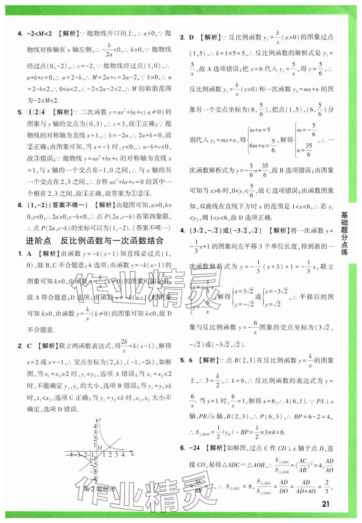 2025年萬唯中考基礎(chǔ)題數(shù)學(xué) 第21頁