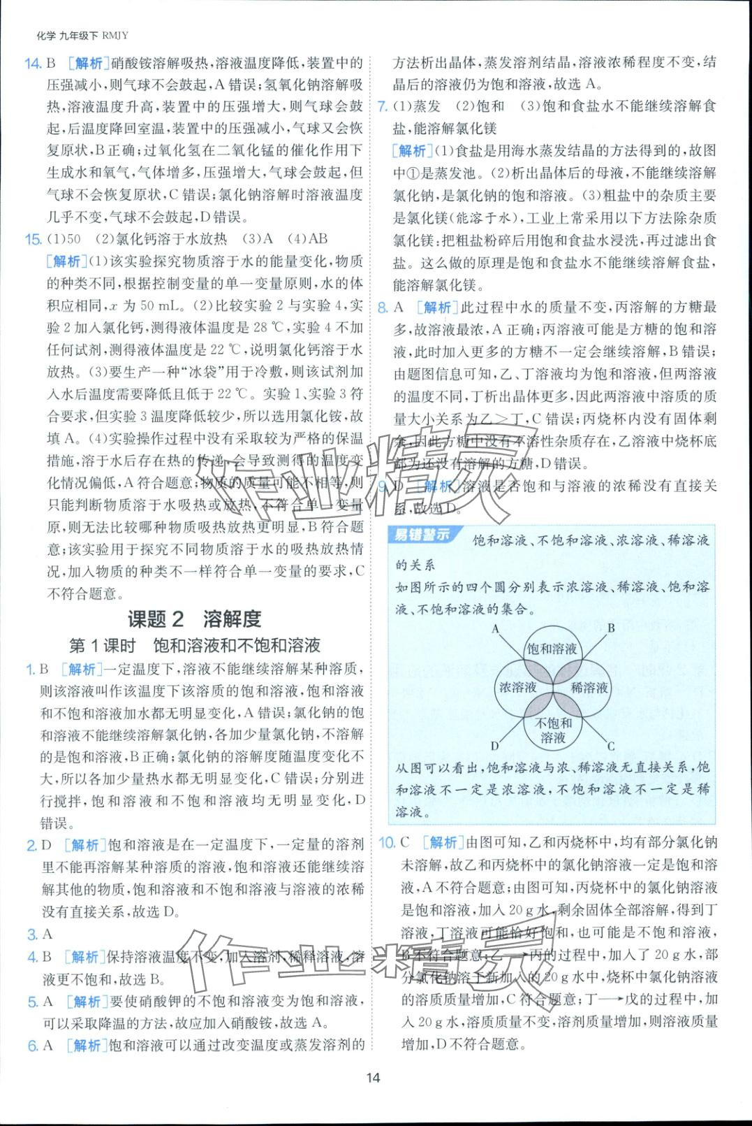 2025年課時訓練九年級化學下冊人教版 第13頁
