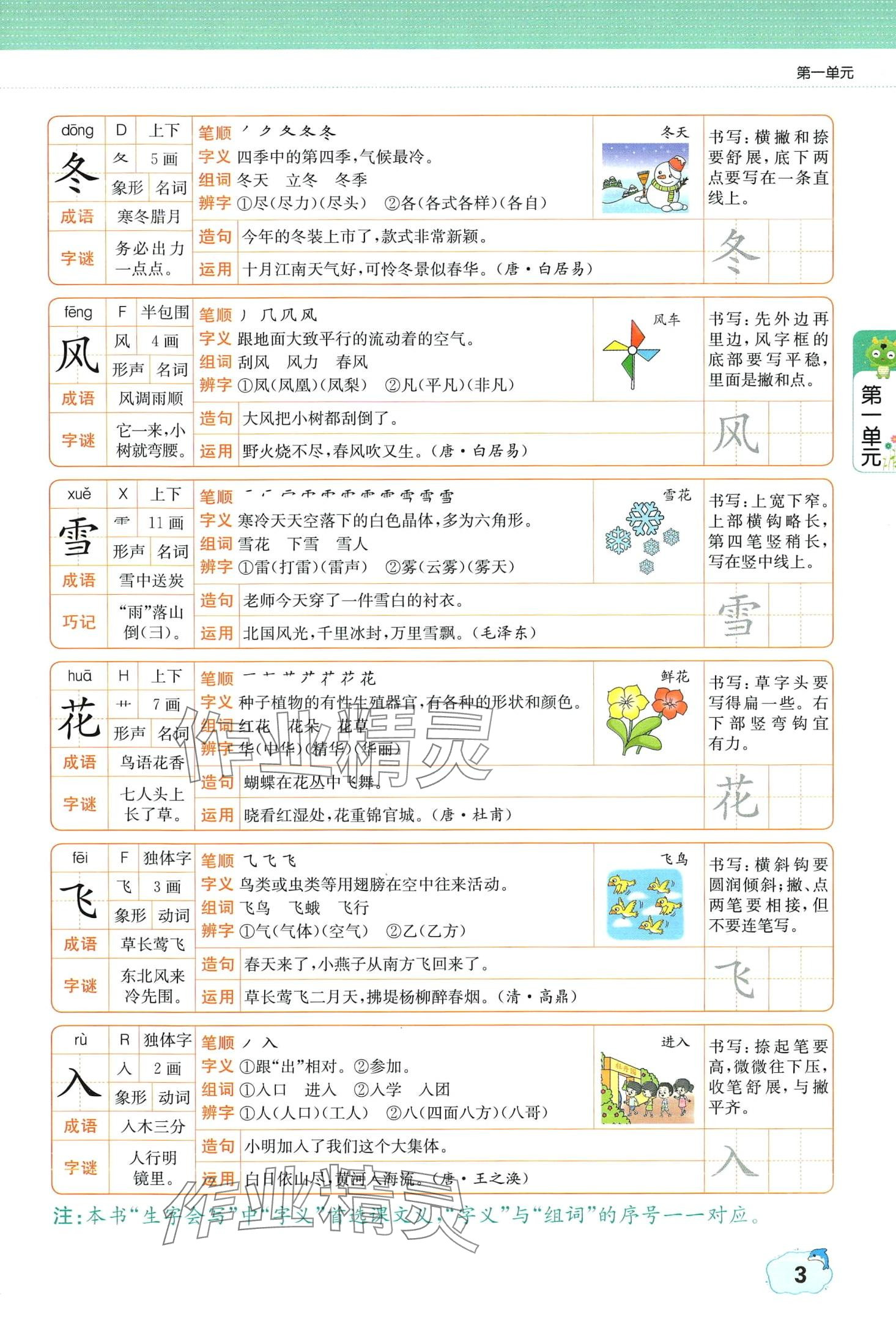 2024年教材課本一年級語文下冊人教版五四制 第3頁