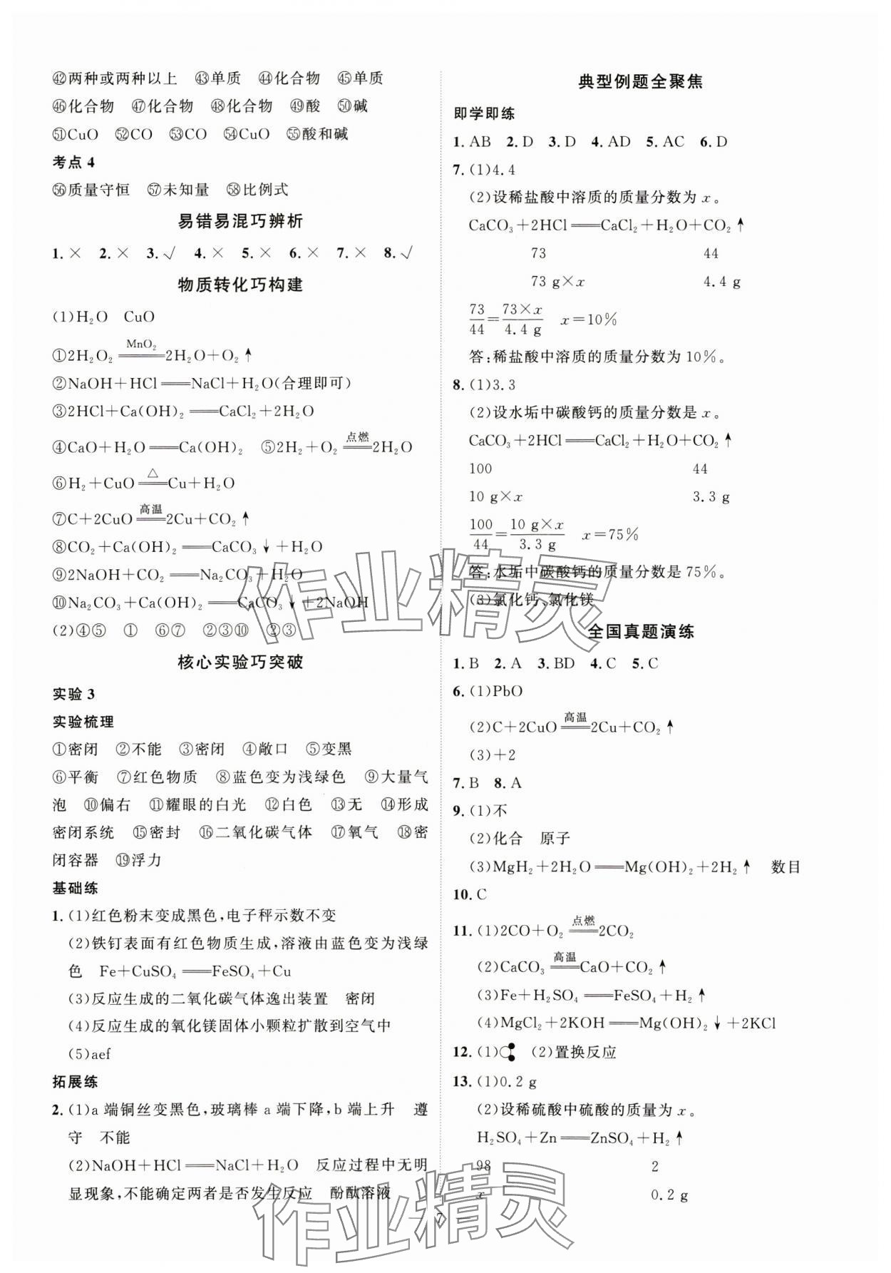 2025年优加学案赢在中考化学潍坊专版 第7页