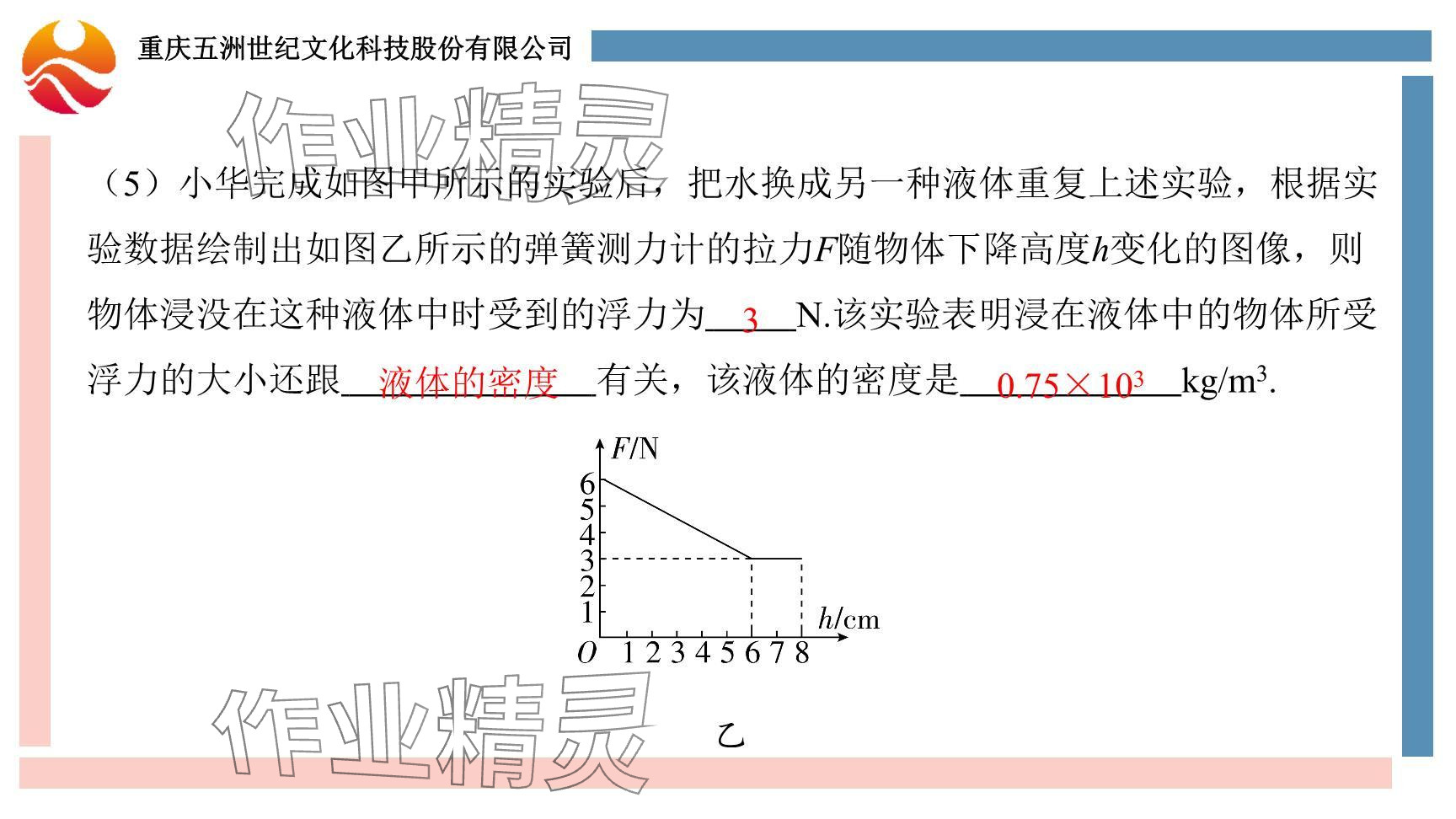 2024年重慶市中考試題分析與復習指導物理 參考答案第84頁