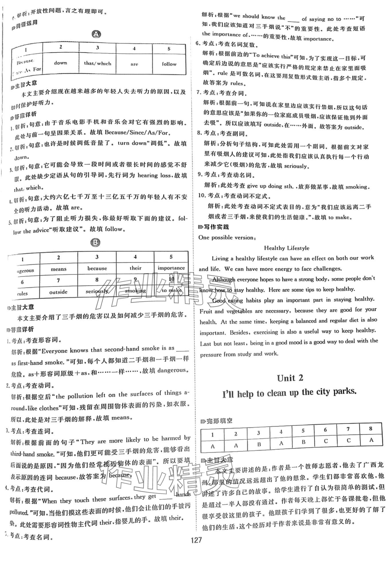 2024年99加1讀寫精練八年級(jí)英語下冊(cè)人教版山西專版 第3頁