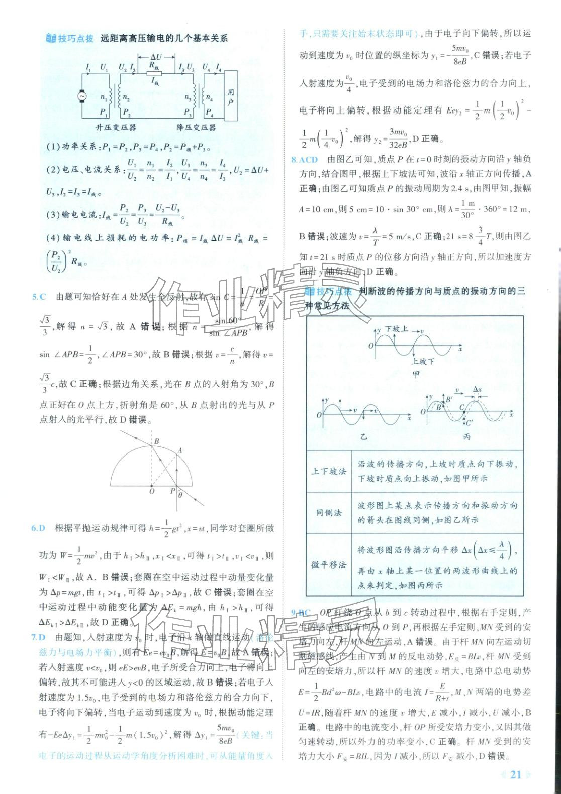 2025年53金卷優(yōu)選卷匯編高中物理陜晉青寧專版&nbsp;第21頁