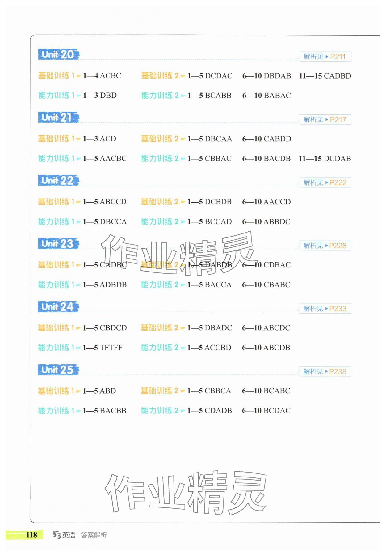 2025年53English八年级英语译林版 参考答案第4页